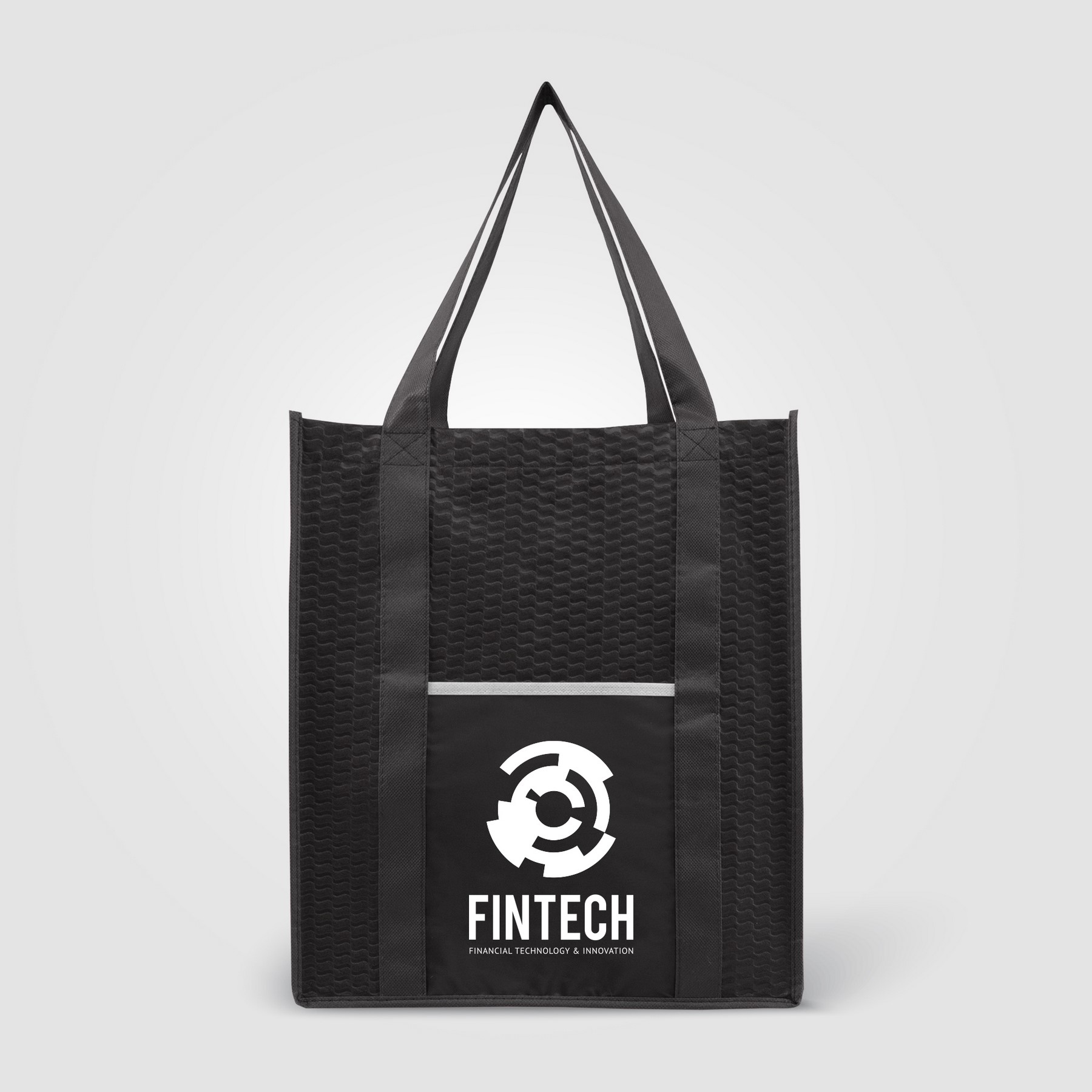 Picture of North Park Deluxe - Non-Woven Shopping Tote Bag