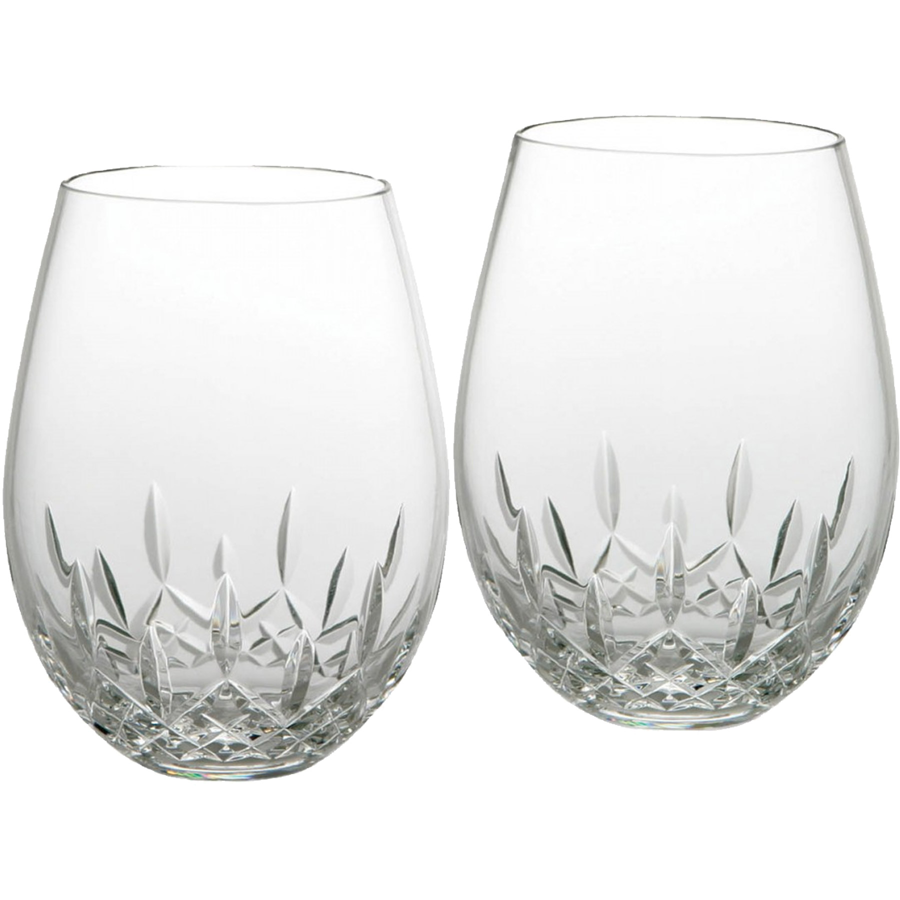 Picture of Waterford® Lismore Nouveau Stemless Deep Red Wine, Pair