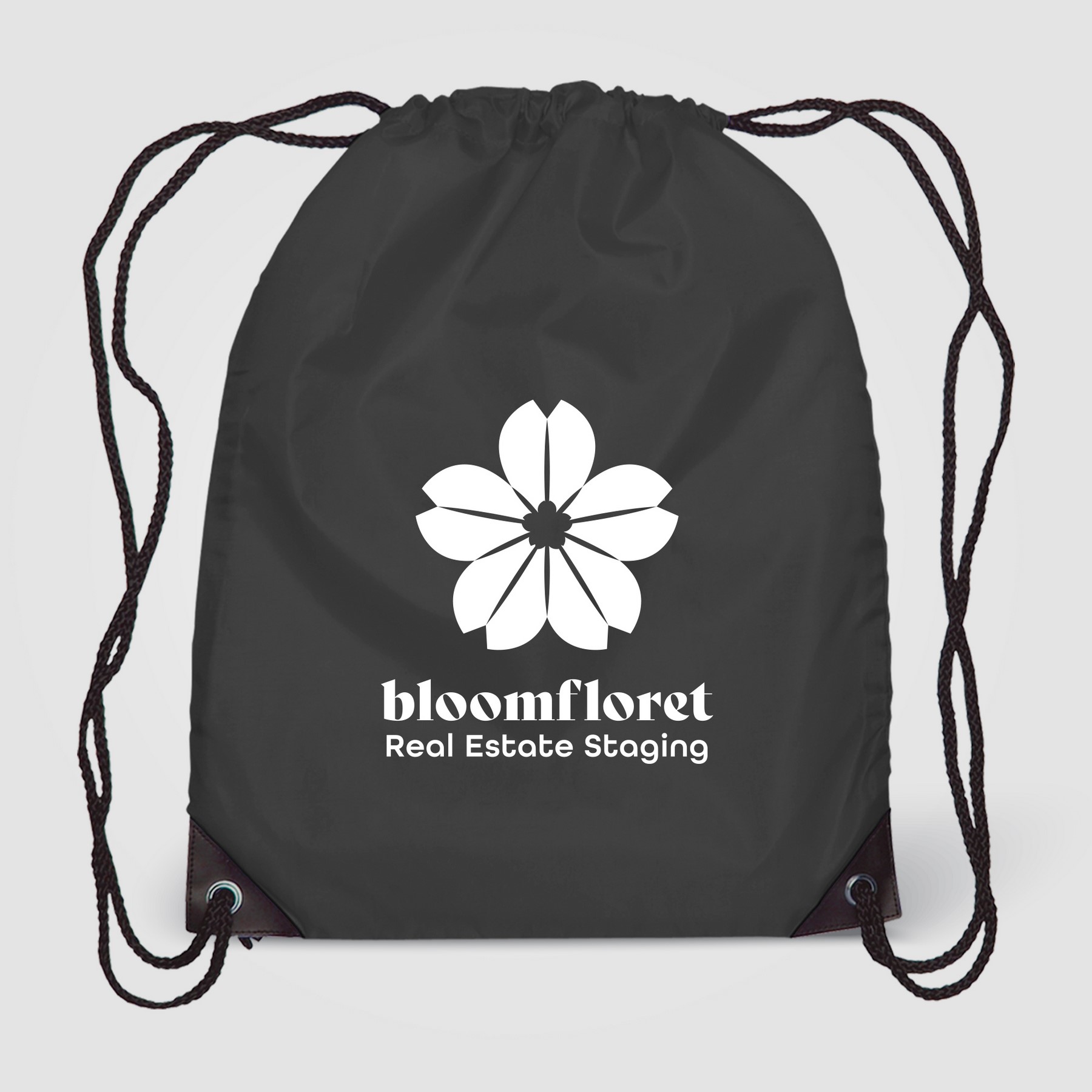 Picture of Vilda 210D Polyester Drawstring Backpack
