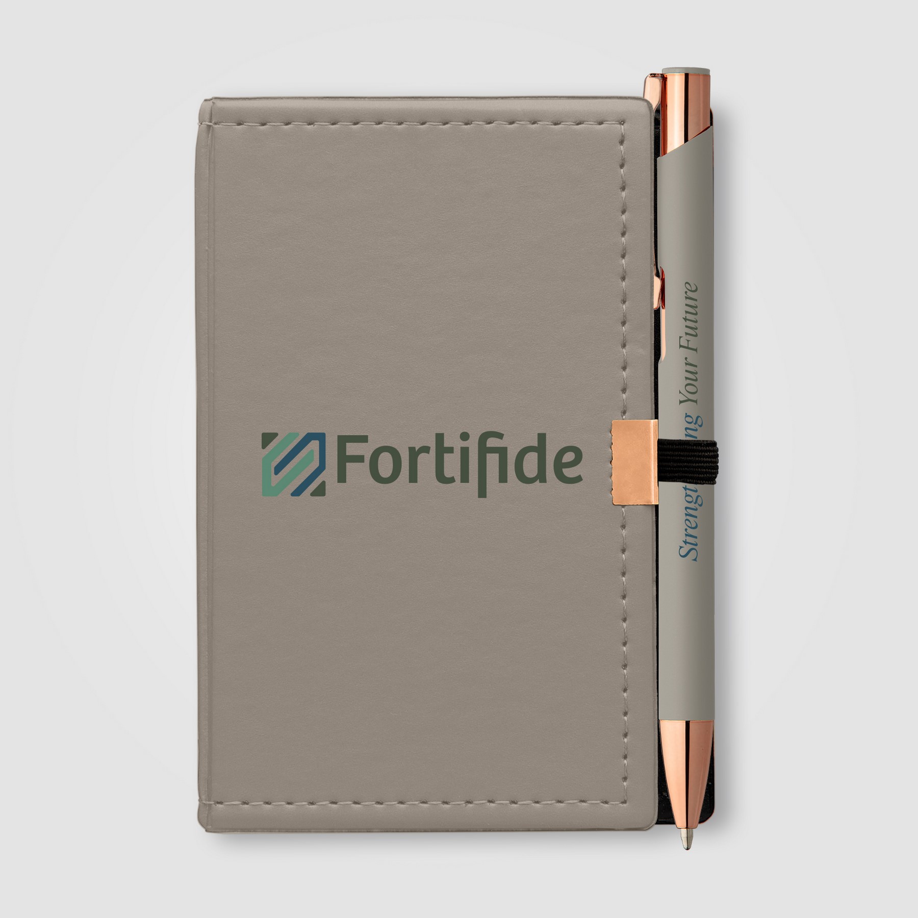 Picture of Note Caddy & Crosby Rose Gold Pen Gift Set