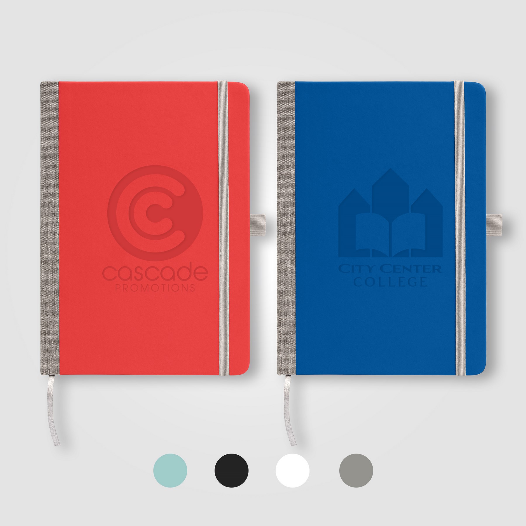 Picture of Steinbeck - Recycled Two Tone Hard Cover Notebook