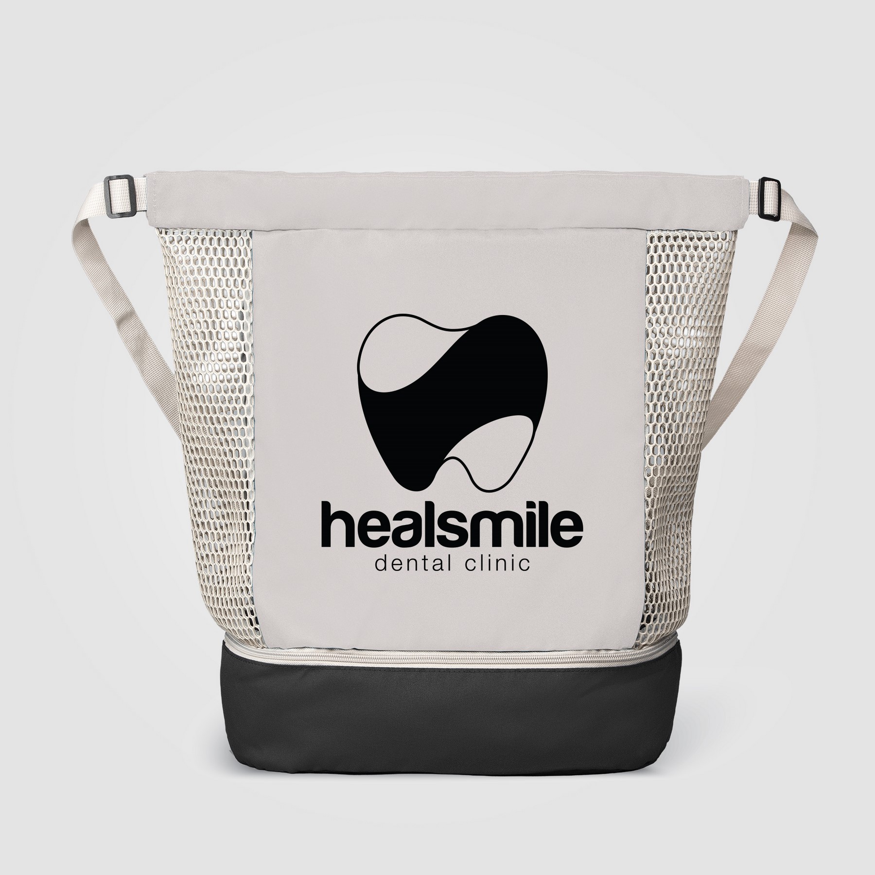 Picture of Neri Recycled Mesh Drawstring Bag - 34L