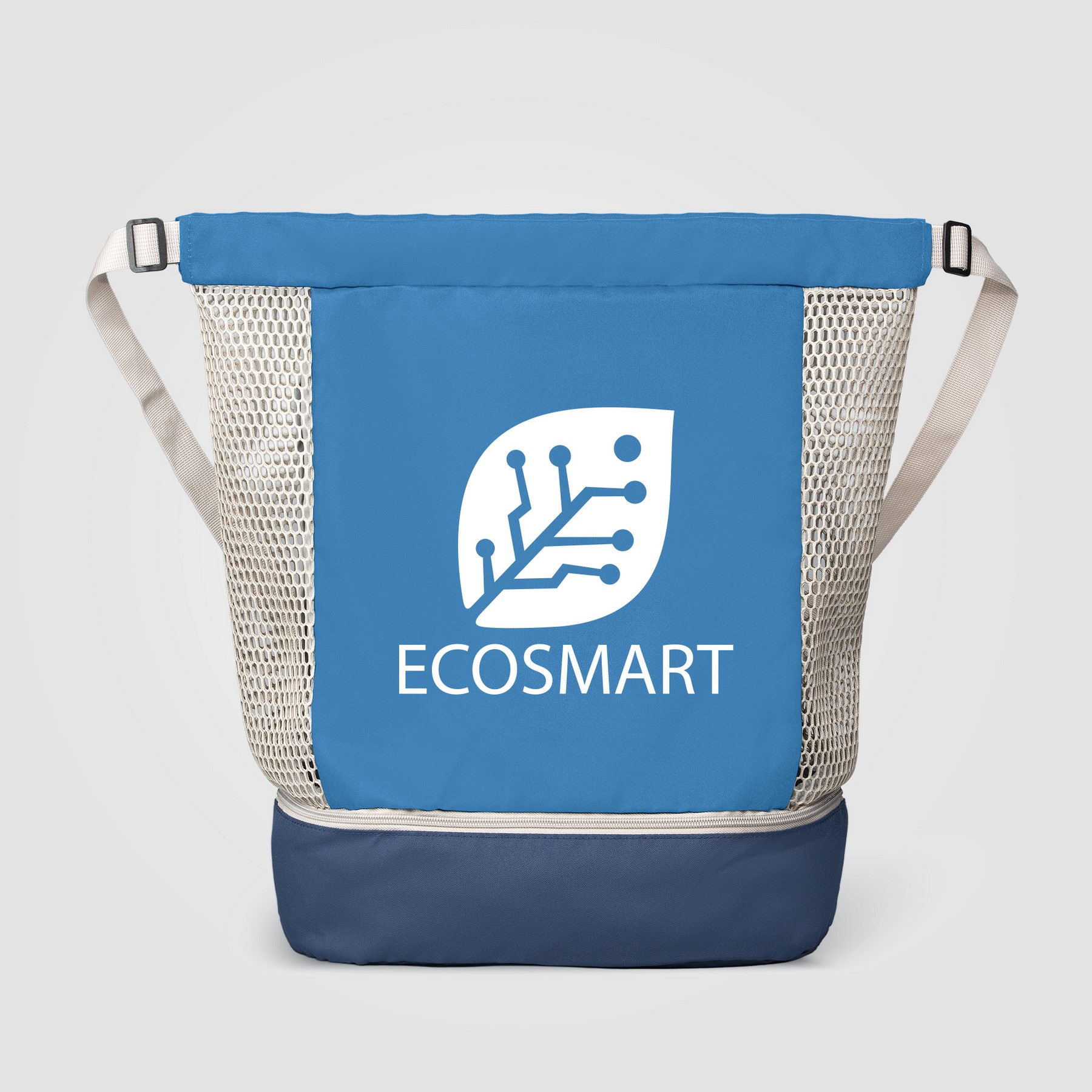 Picture of Neri Recycled Mesh Drawstring Bag - 34L