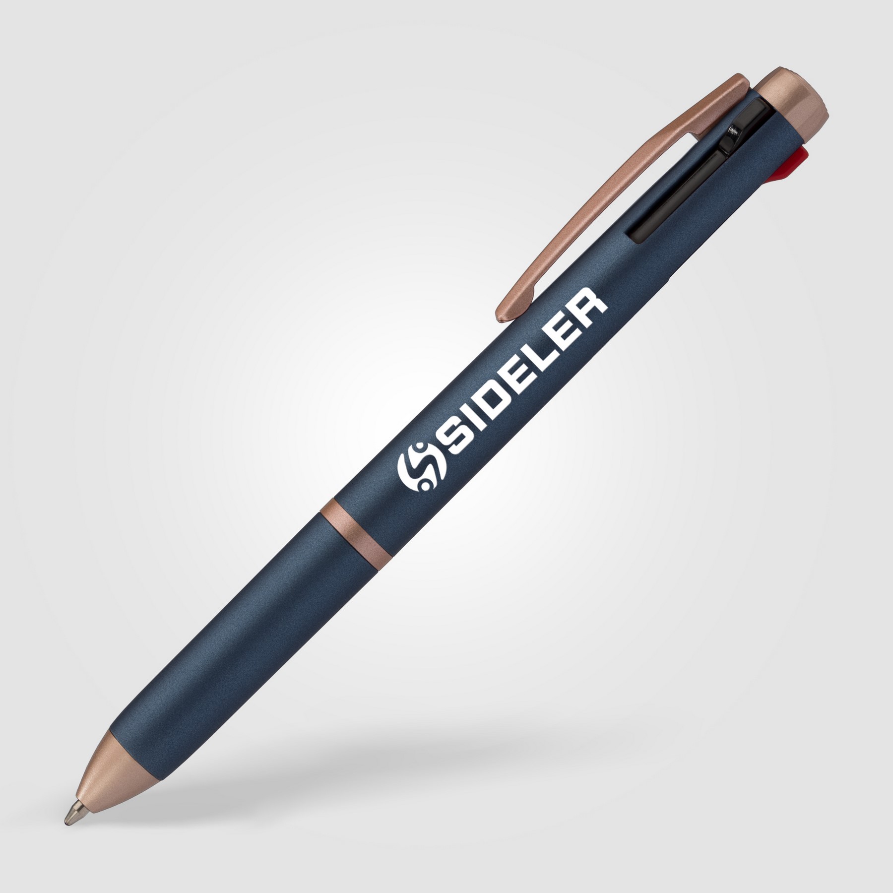 Picture of Trio Rose Gold Multi-Ink Pen