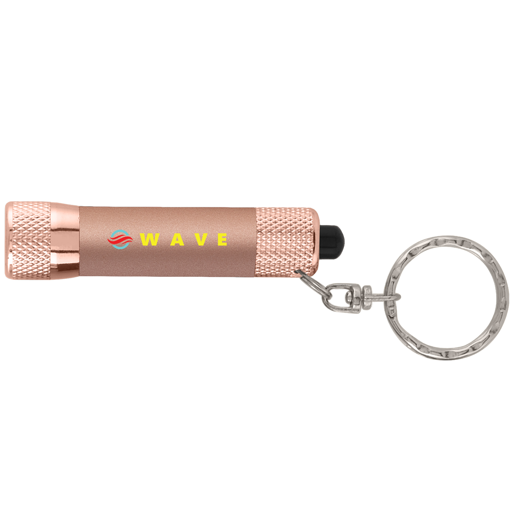 Picture of Chroma Softy Rose Gold Metallic - LED Flashlight with Keyring