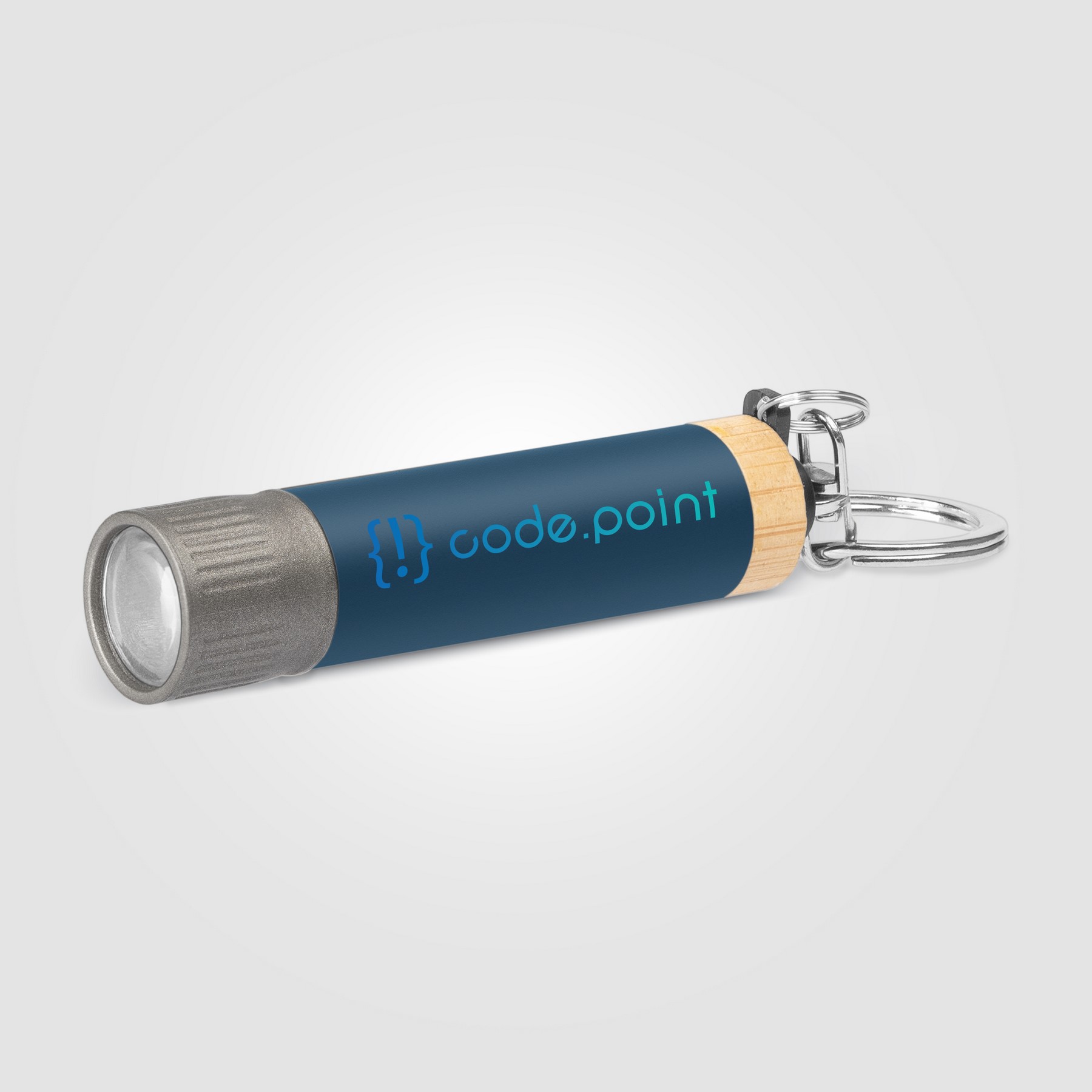 Picture of Reborn Recycled Aluminum Keychain Flashlight