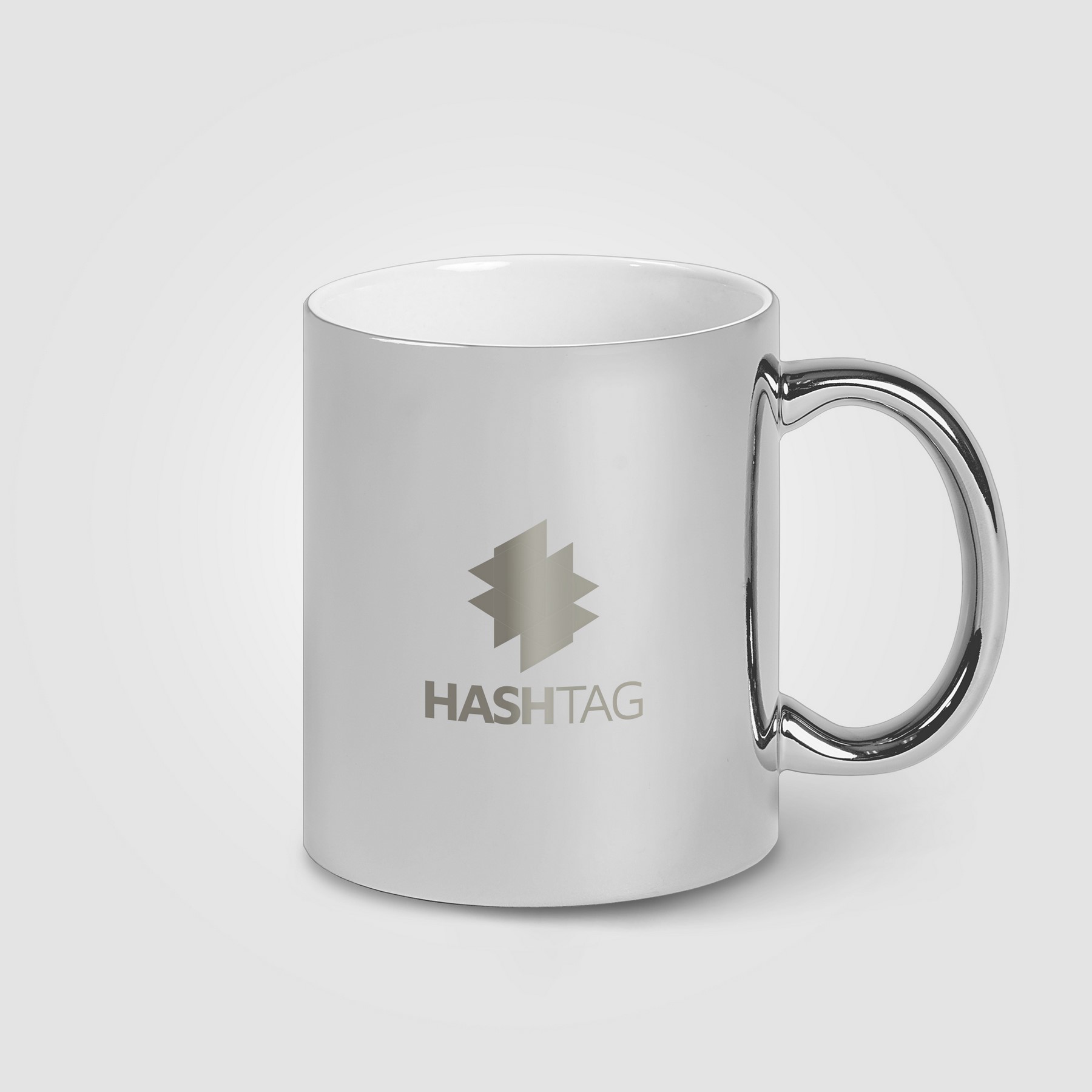 Picture of Deco - 11 oz. Metallic Ceramic Mug