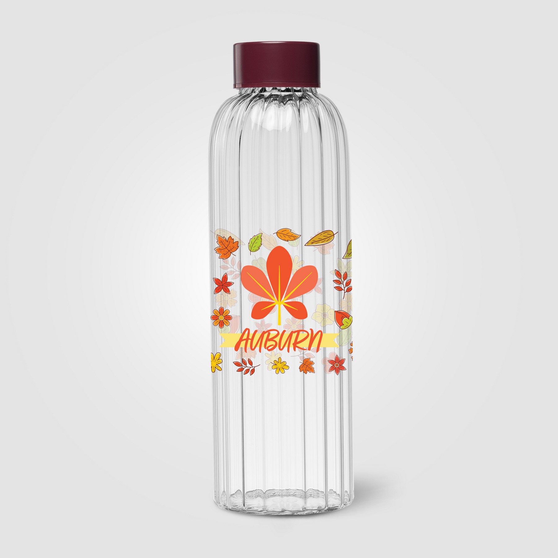 Picture of Linea Glass Ridged Color Pop Bottle ? 21 oz.