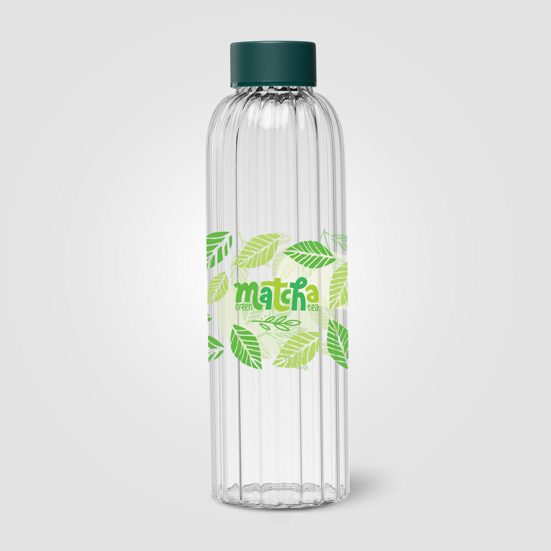 Picture of Linea Glass Ridged Color Pop Bottle ? 21 oz.