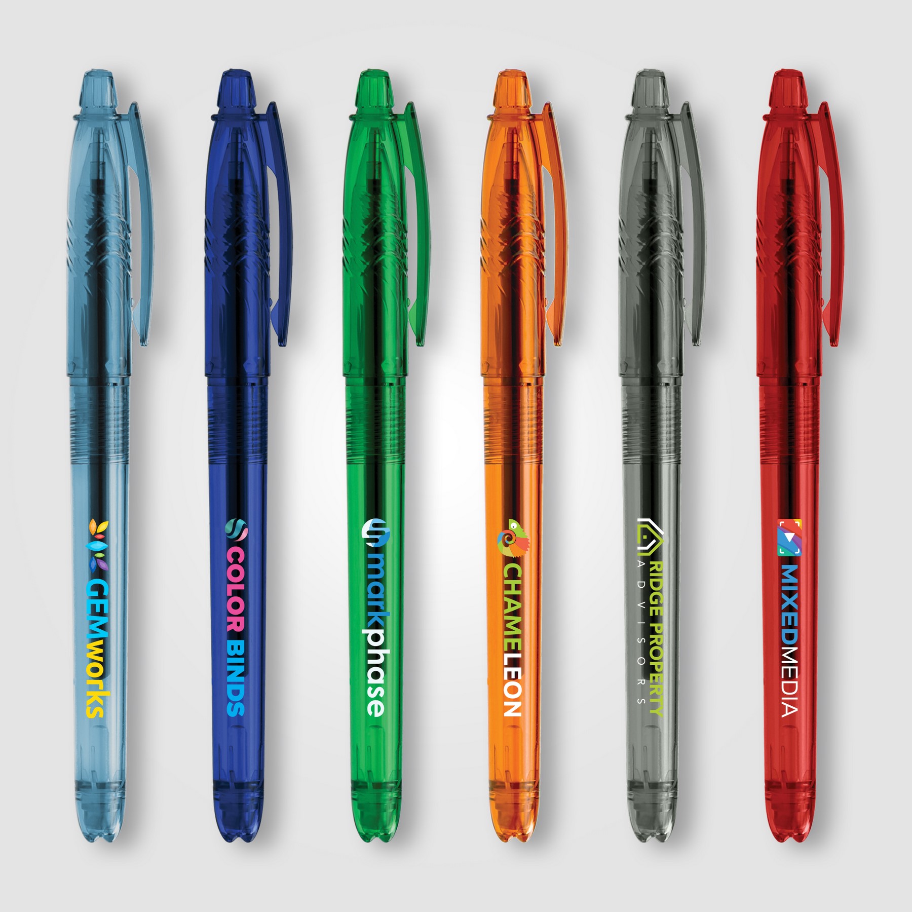 Picture of Aqua Gel - Recycled PET Plastic Pen