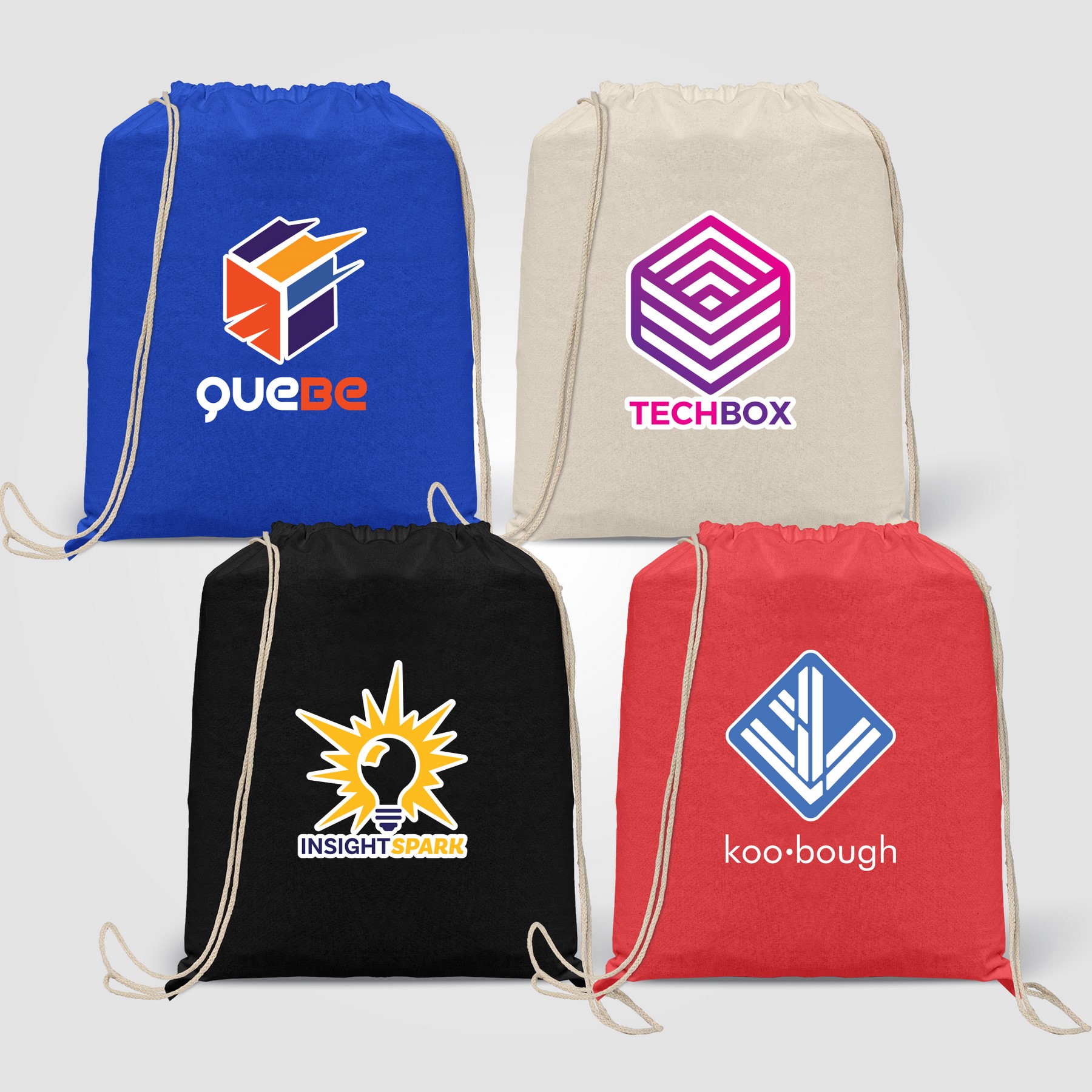 Picture of Java - 5 oz. Cotton Drawstring Backpack