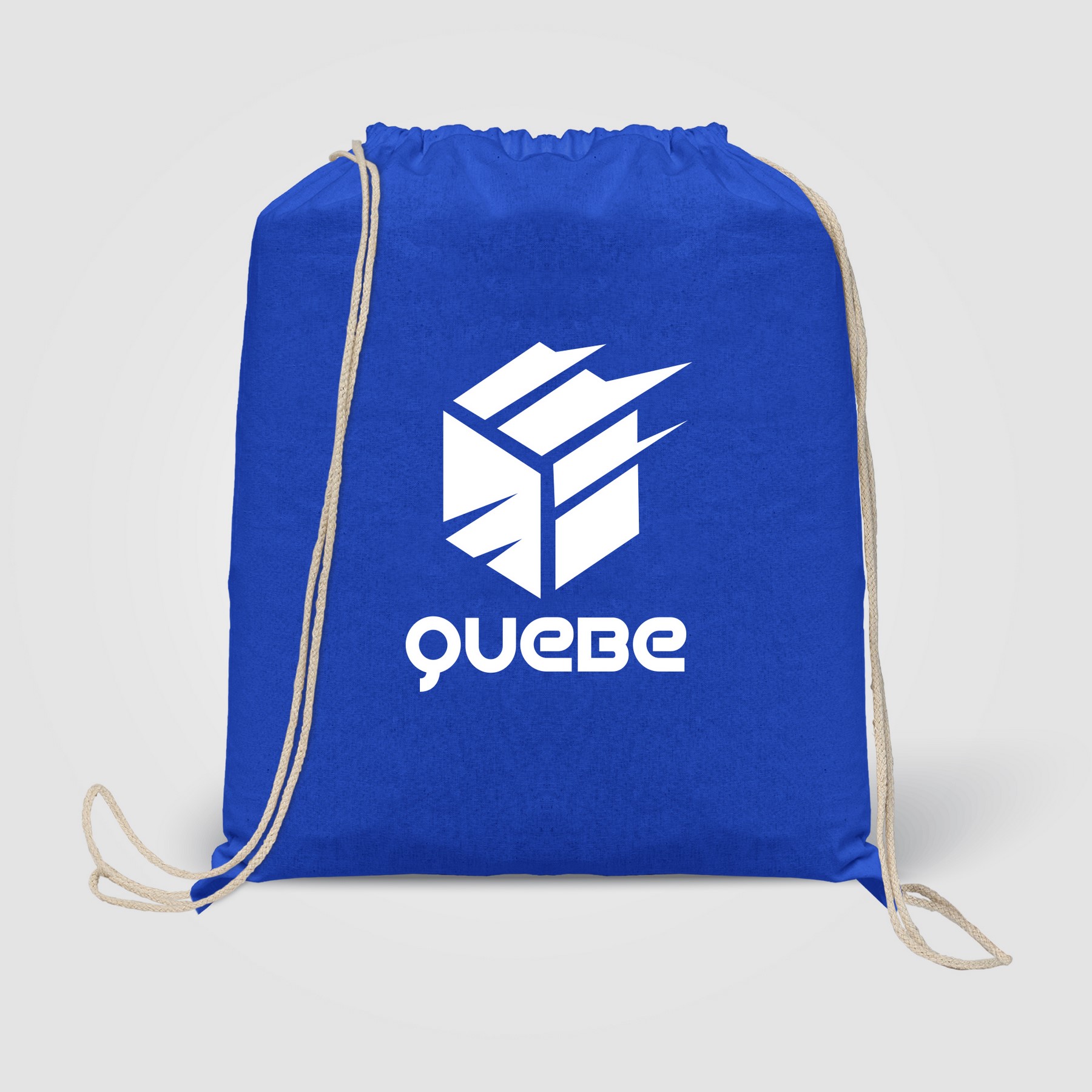 Picture of Java - 5 oz. Cotton Drawstring Backpack