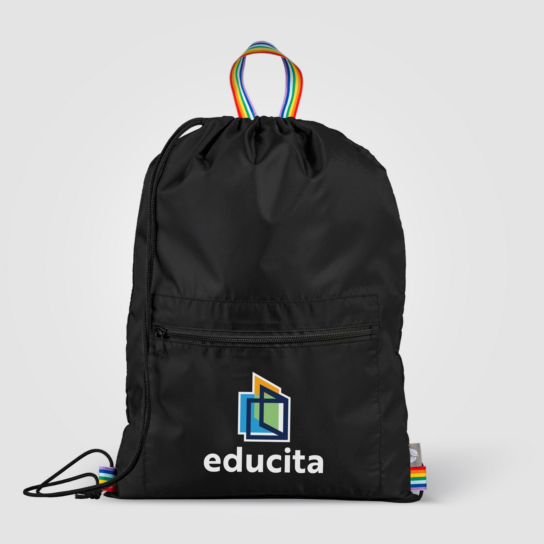 Picture of Spectrum Recycled Polyester Drawstring Bag - 2 gal
