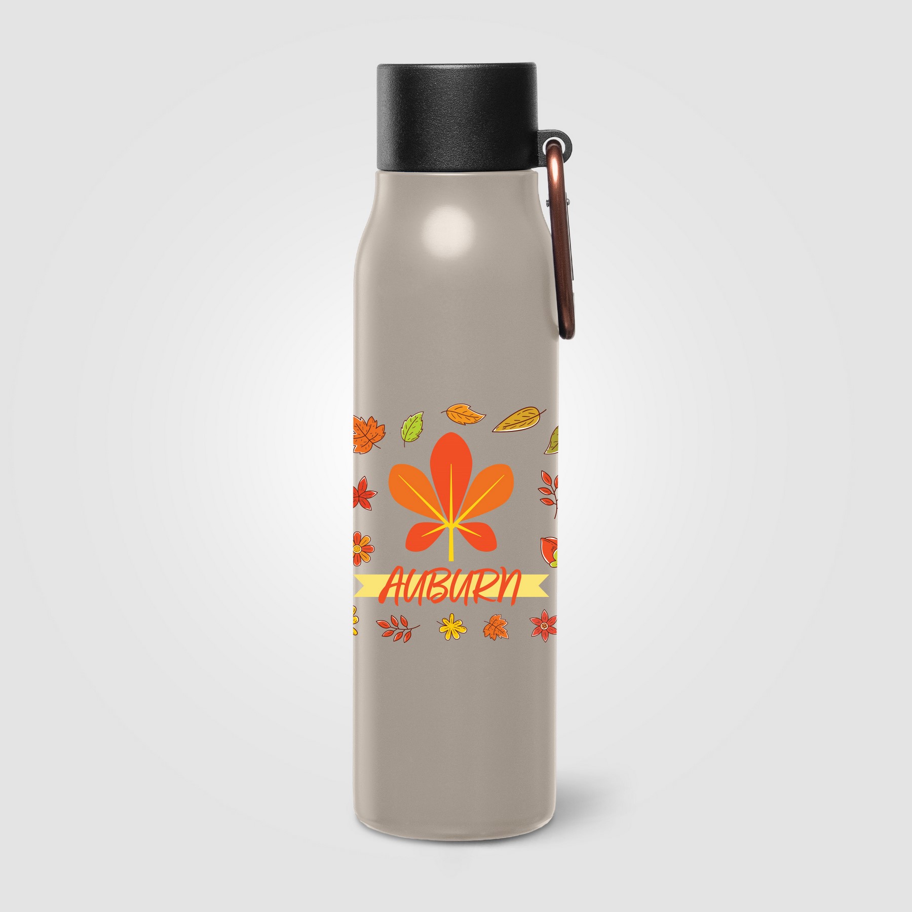 Picture of Strata Recycled Stainless Steel Utility Clip Bottle ? 18 oz.