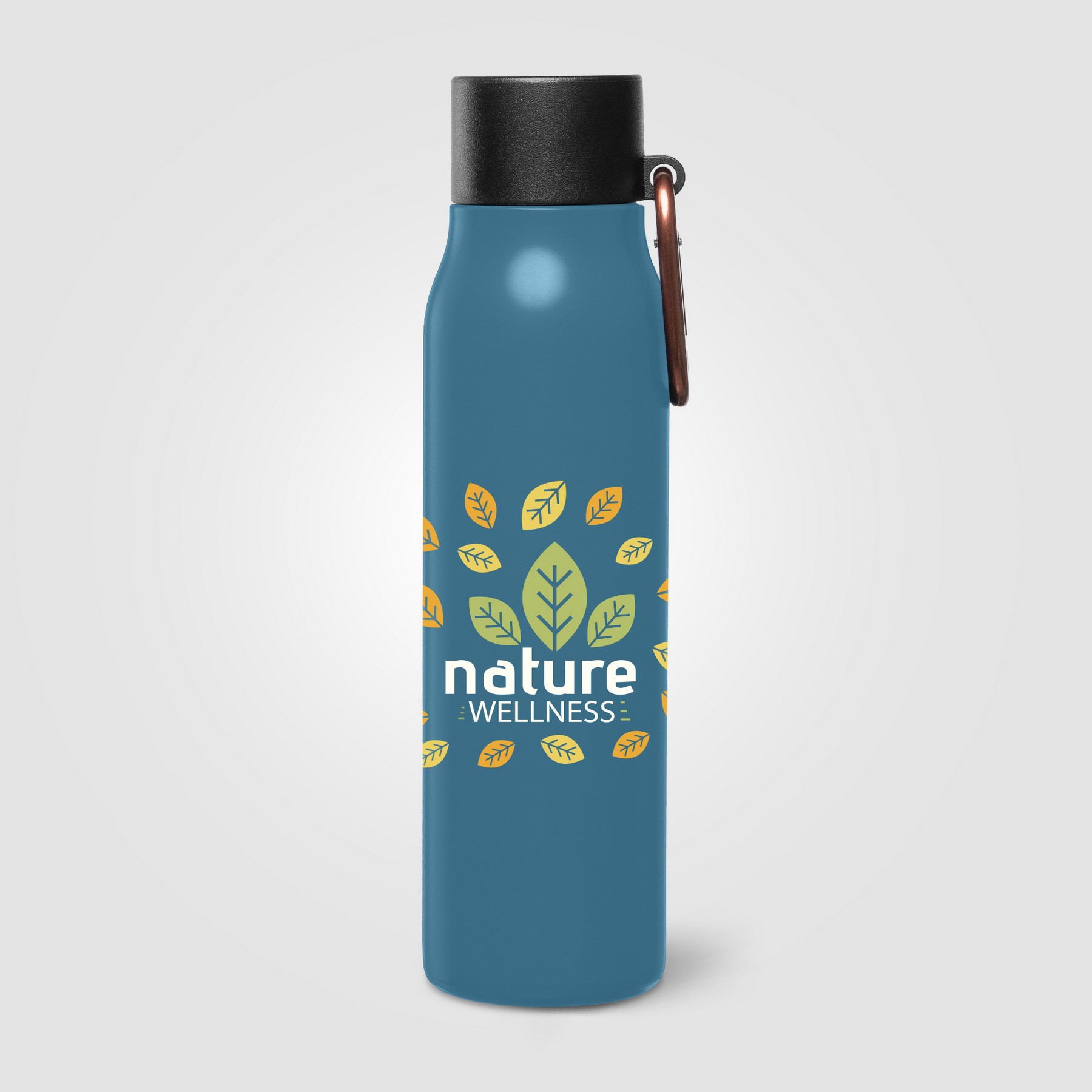 Picture of Strata Recycled Stainless Steel Utility Clip Bottle ? 18 oz.