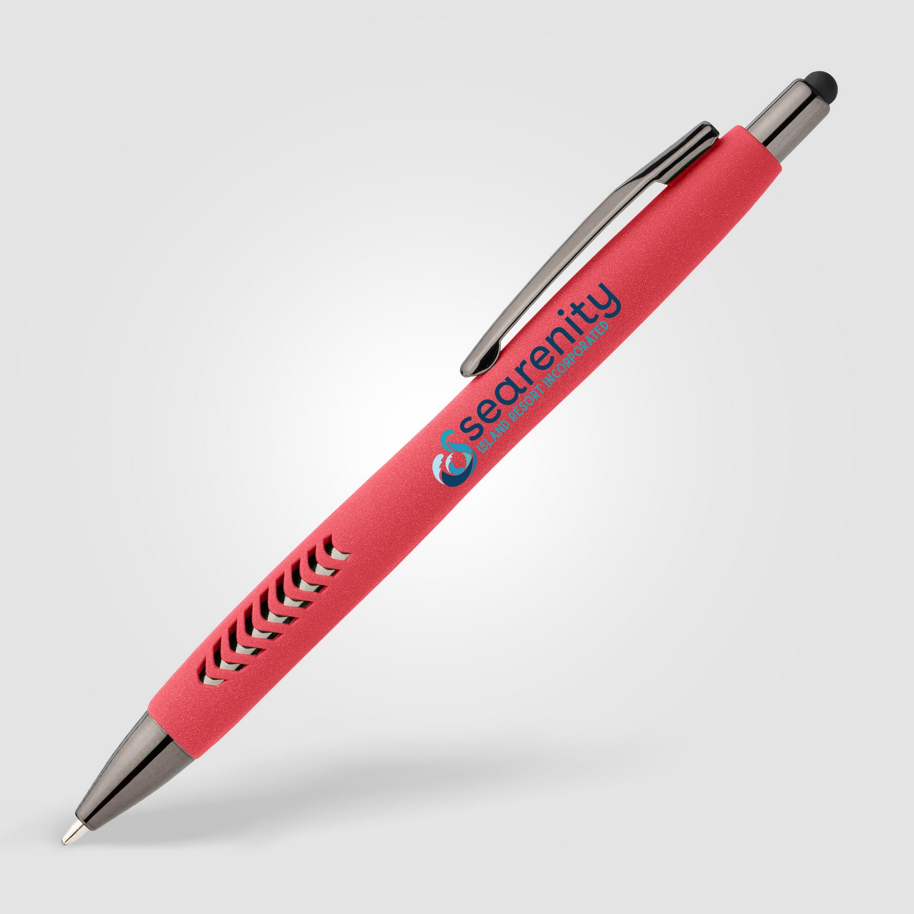 Picture of Avalon Recycled Plastic Stone Finish Stylus Pen