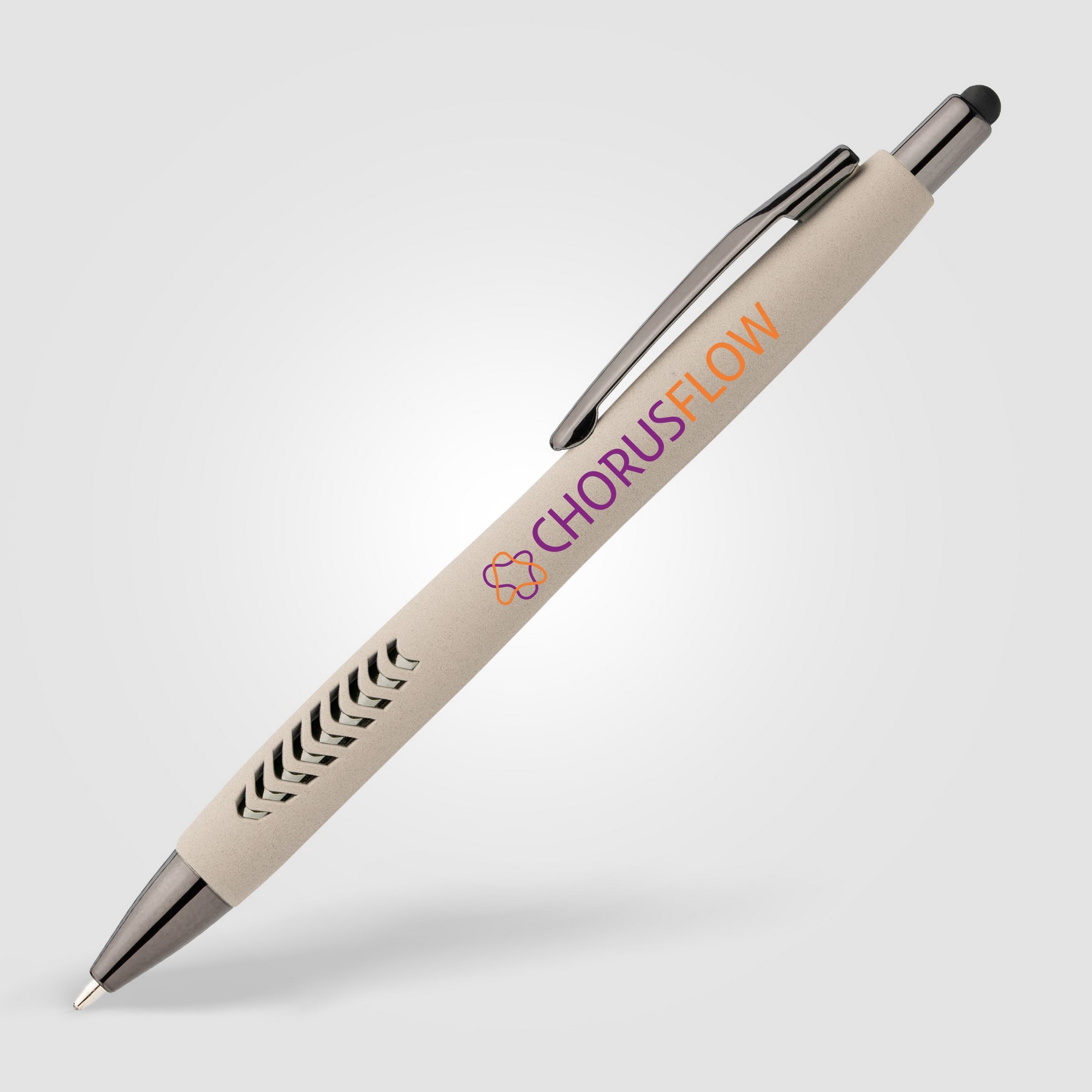 Picture of Avalon Recycled Plastic Stone Finish Stylus Pen