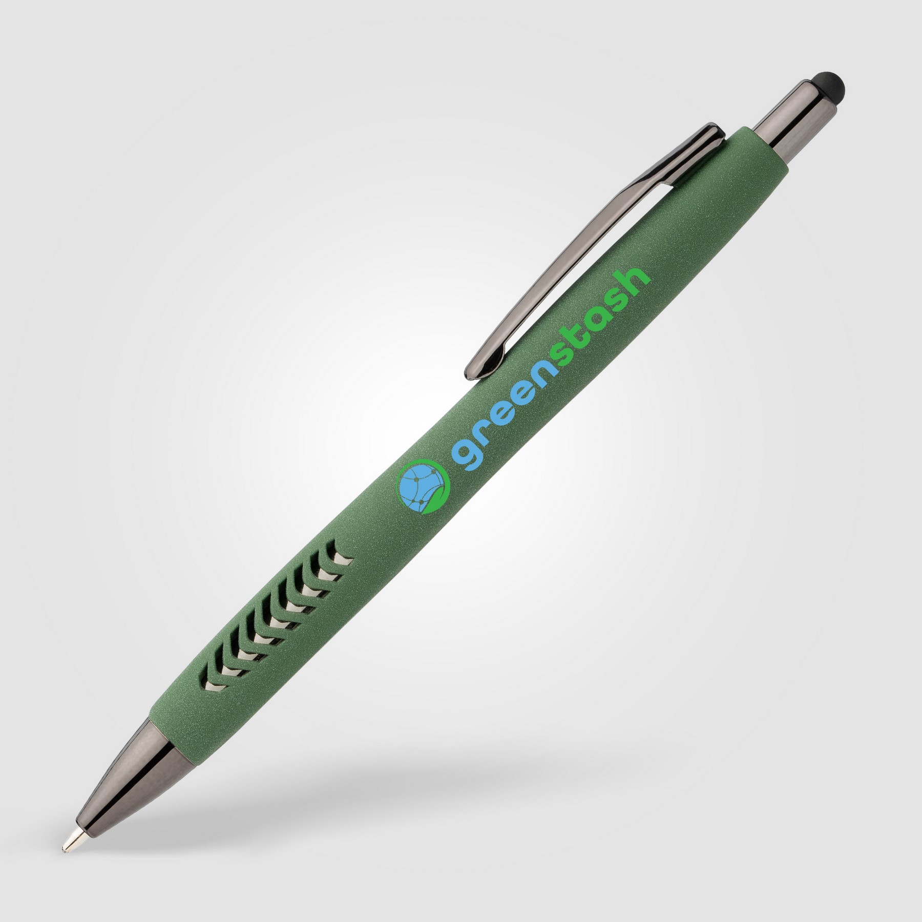 Picture of Avalon Recycled Plastic Stone Finish Stylus Pen