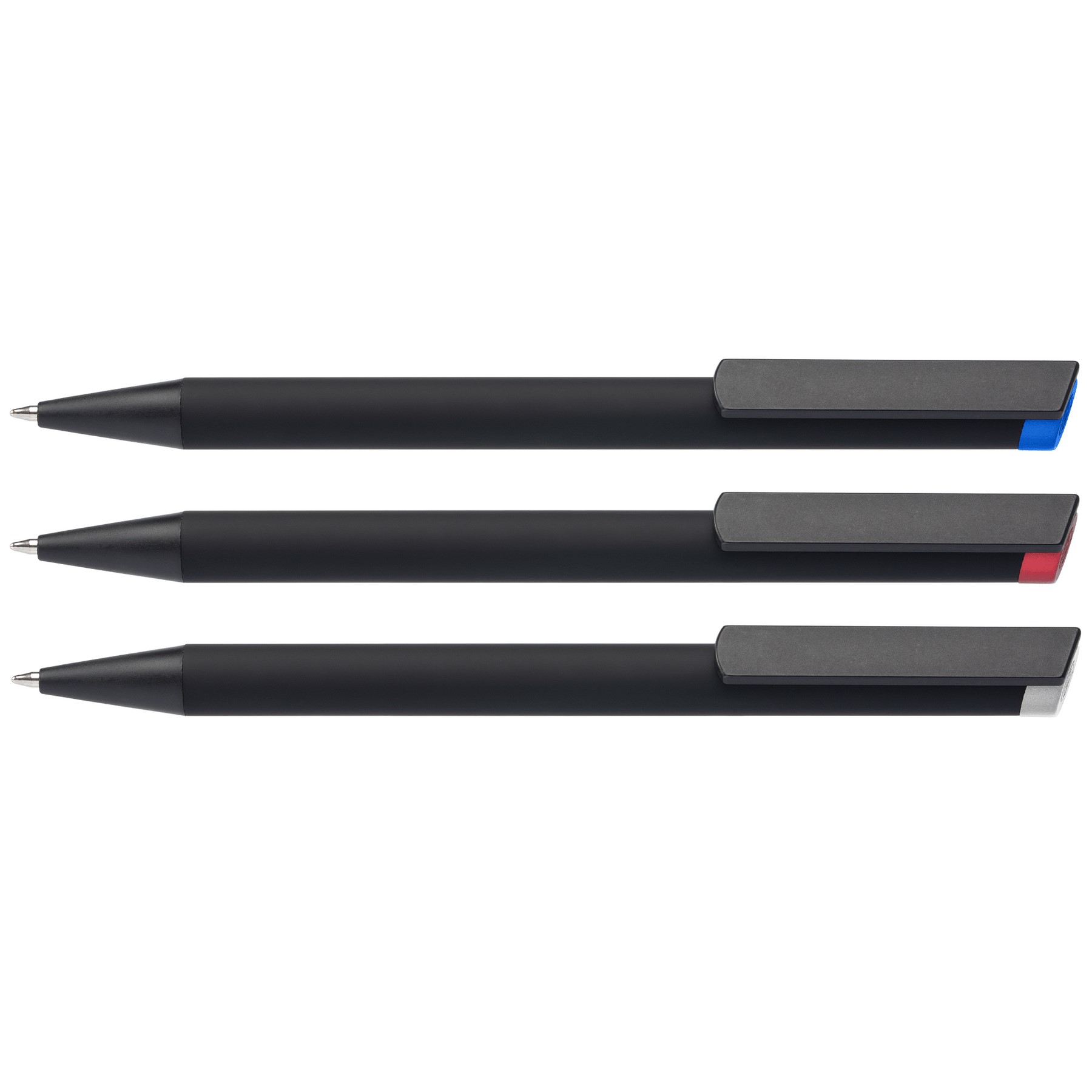 Picture of Volos Recycled Aluminum Ballpoint Pen ? ColorJet Clip Decoration