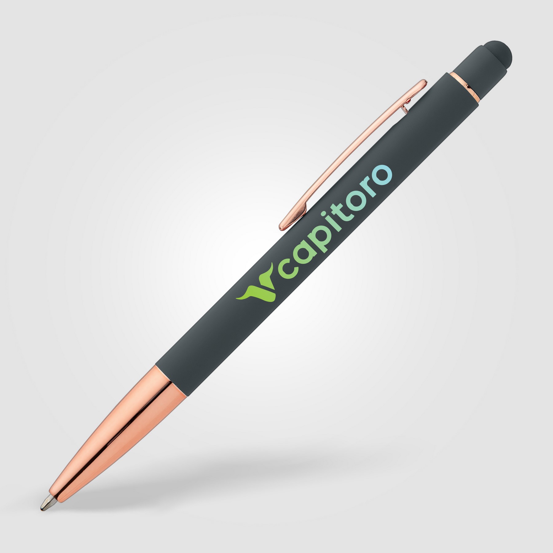 Picture of Sonic Softy Rose Gold Gel Pen w/ Stylus