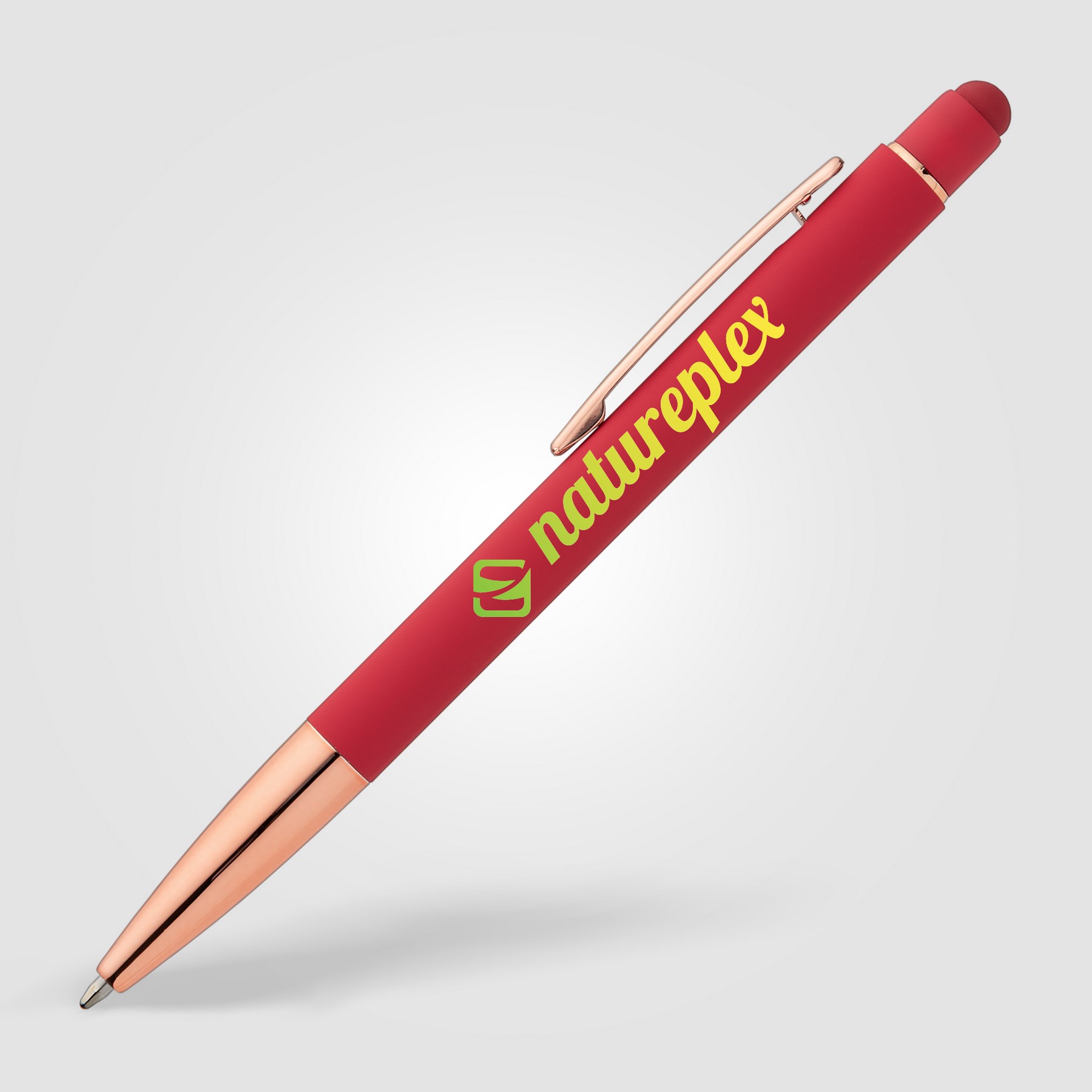Picture of Sonic Softy Rose Gold Gel Pen w/ Stylus