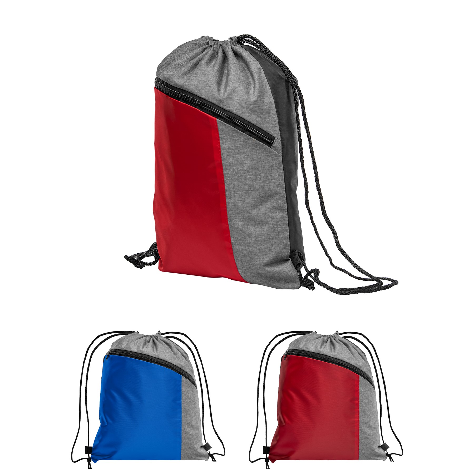 Picture of Geneva Drawstring Backpack - 210D Polyester