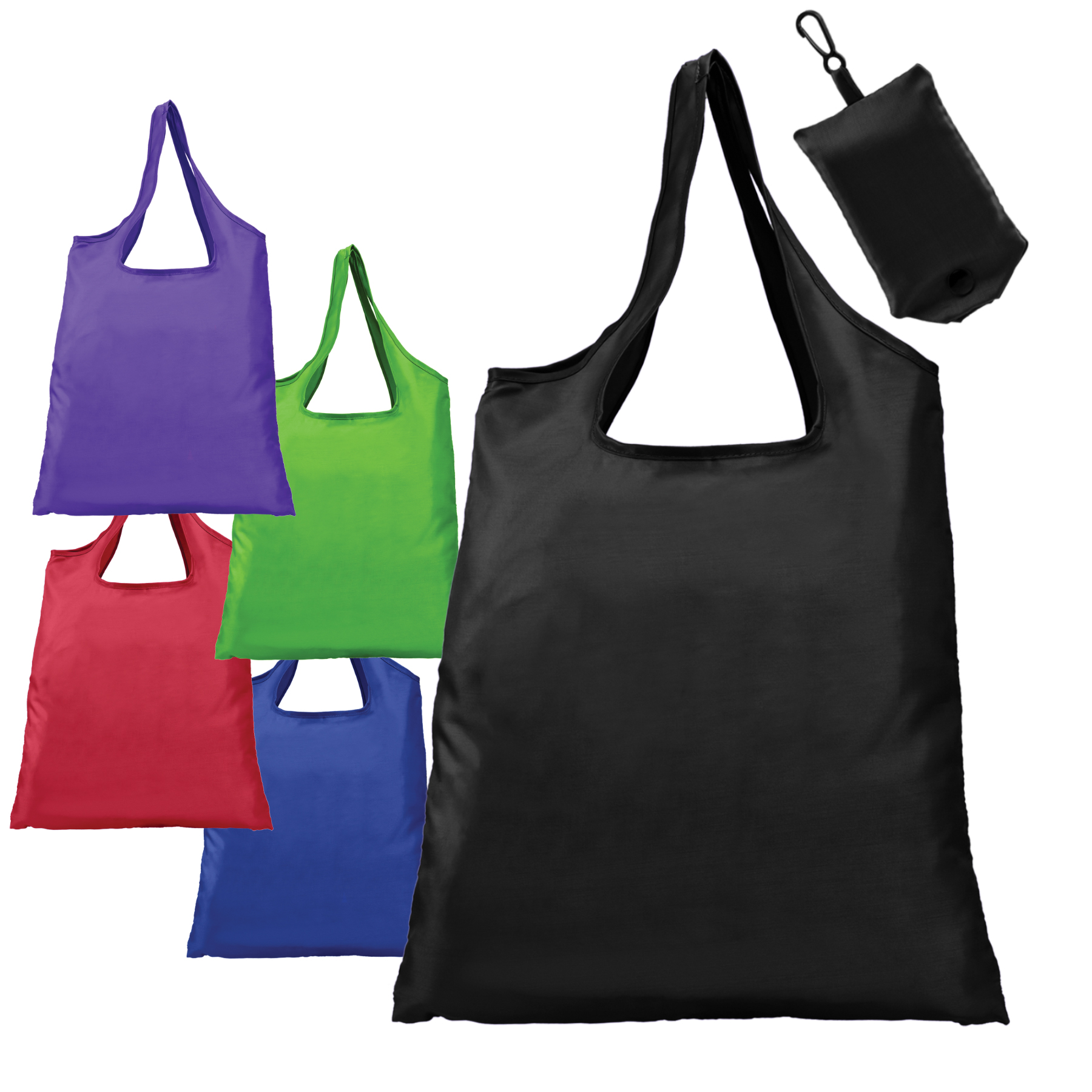 Picture of Santorini - Foldaway Shopping Tote Bag - 210D Polyester