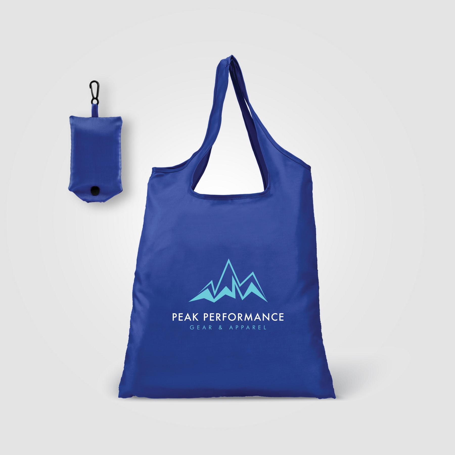 Picture of Santorini - Foldaway Shopping Tote Bag - 210D Polyester