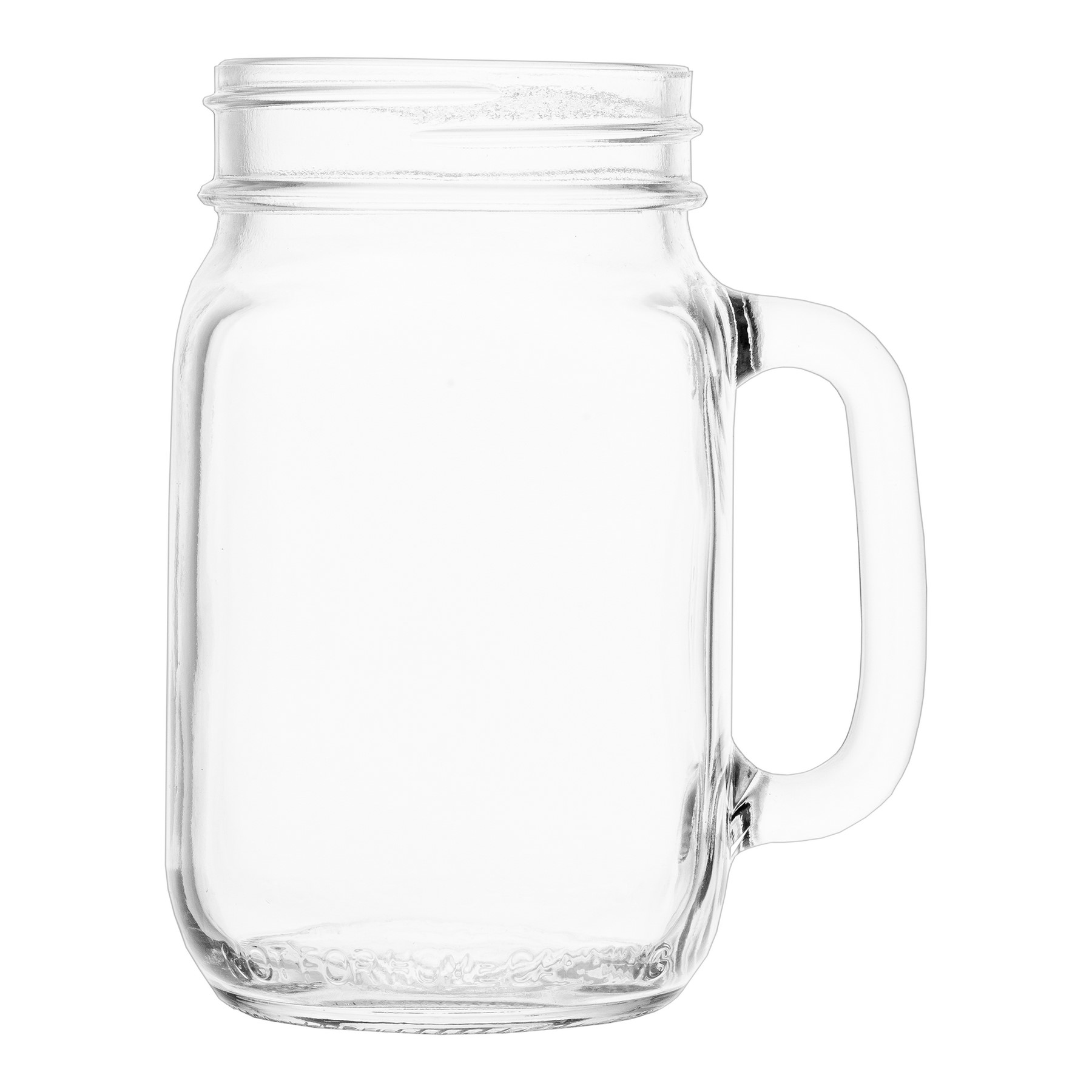 Picture of Root Handled Jar Glass - 16 oz.