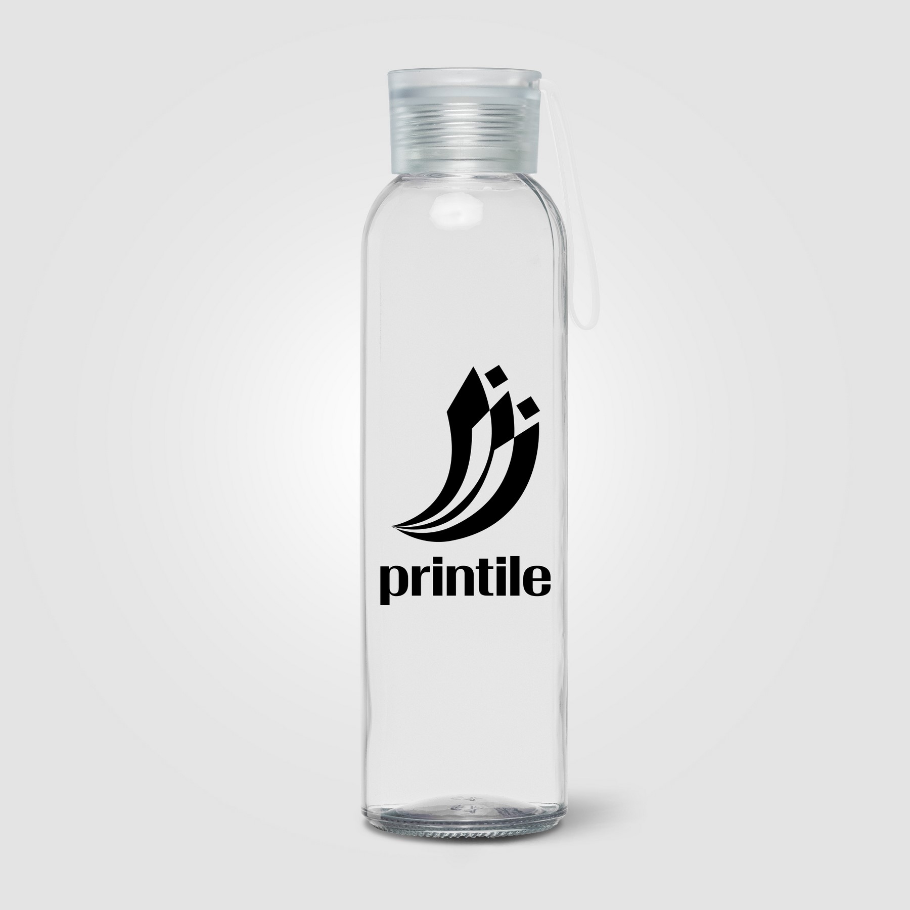 Picture of Solstra Essentials Glass Silicone-Strap Bottle ? 17 oz.