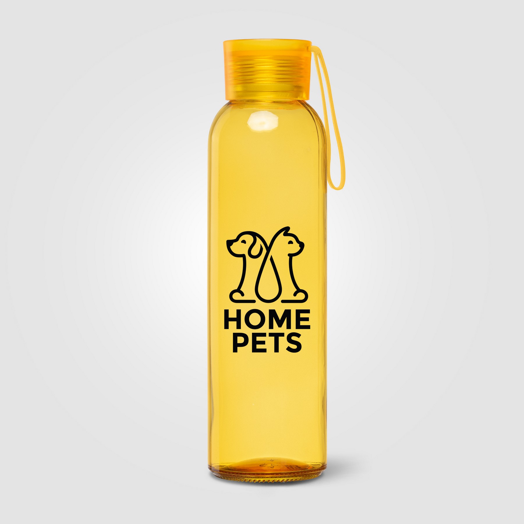 Picture of Solstra Essentials Glass Silicone-Strap Bottle ? 17 oz.