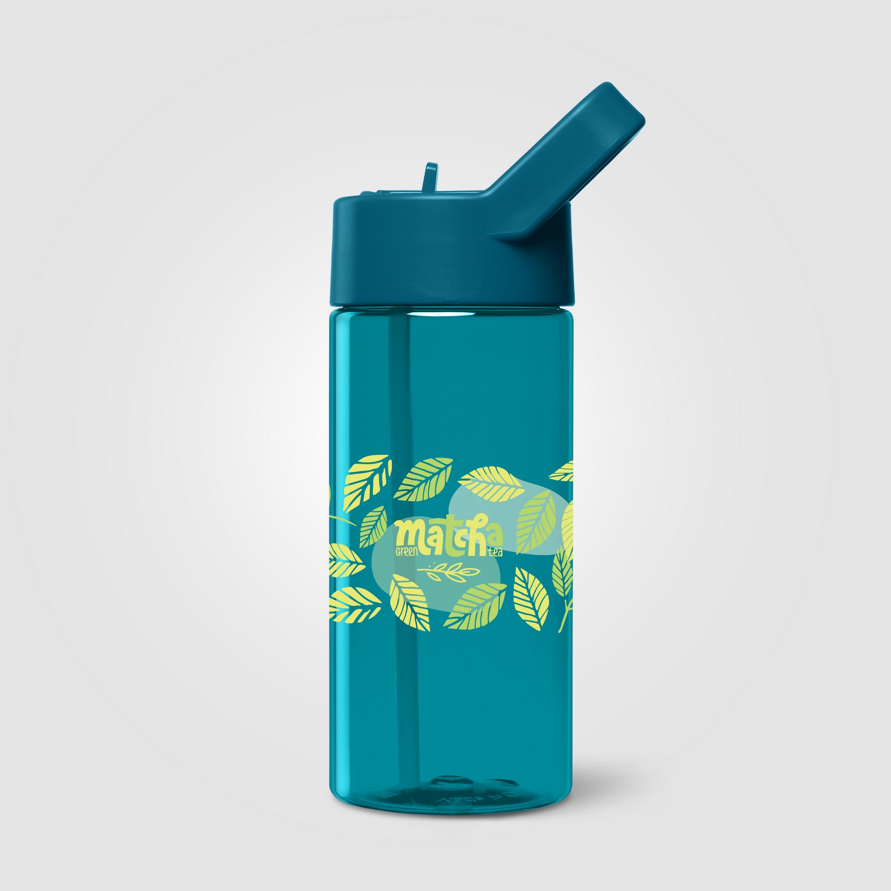 Picture of Reservoir Recycled Plastic Flip-Straw Bottle ? 40oz.