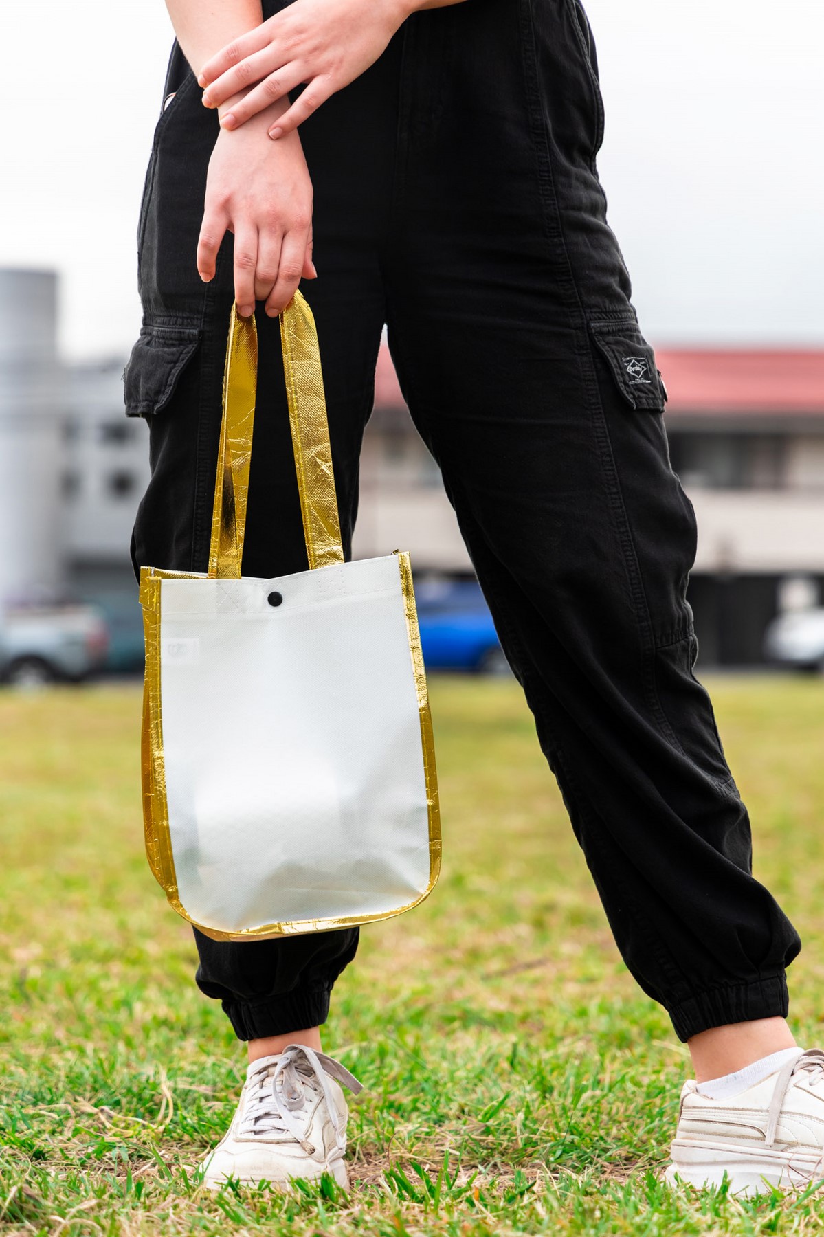 Picture of Designer Tote Bag with Curved Corners