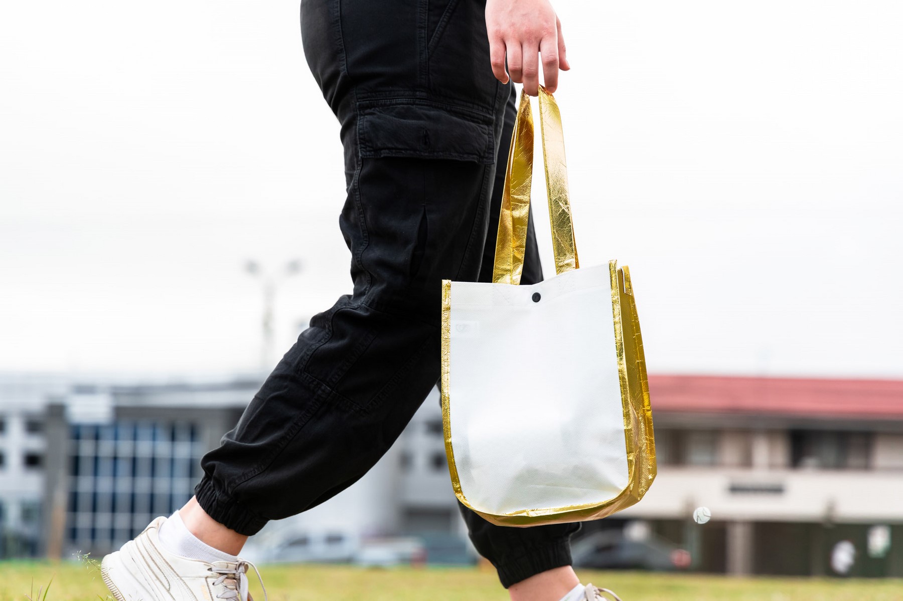 Picture of Designer Tote Bag with Curved Corners