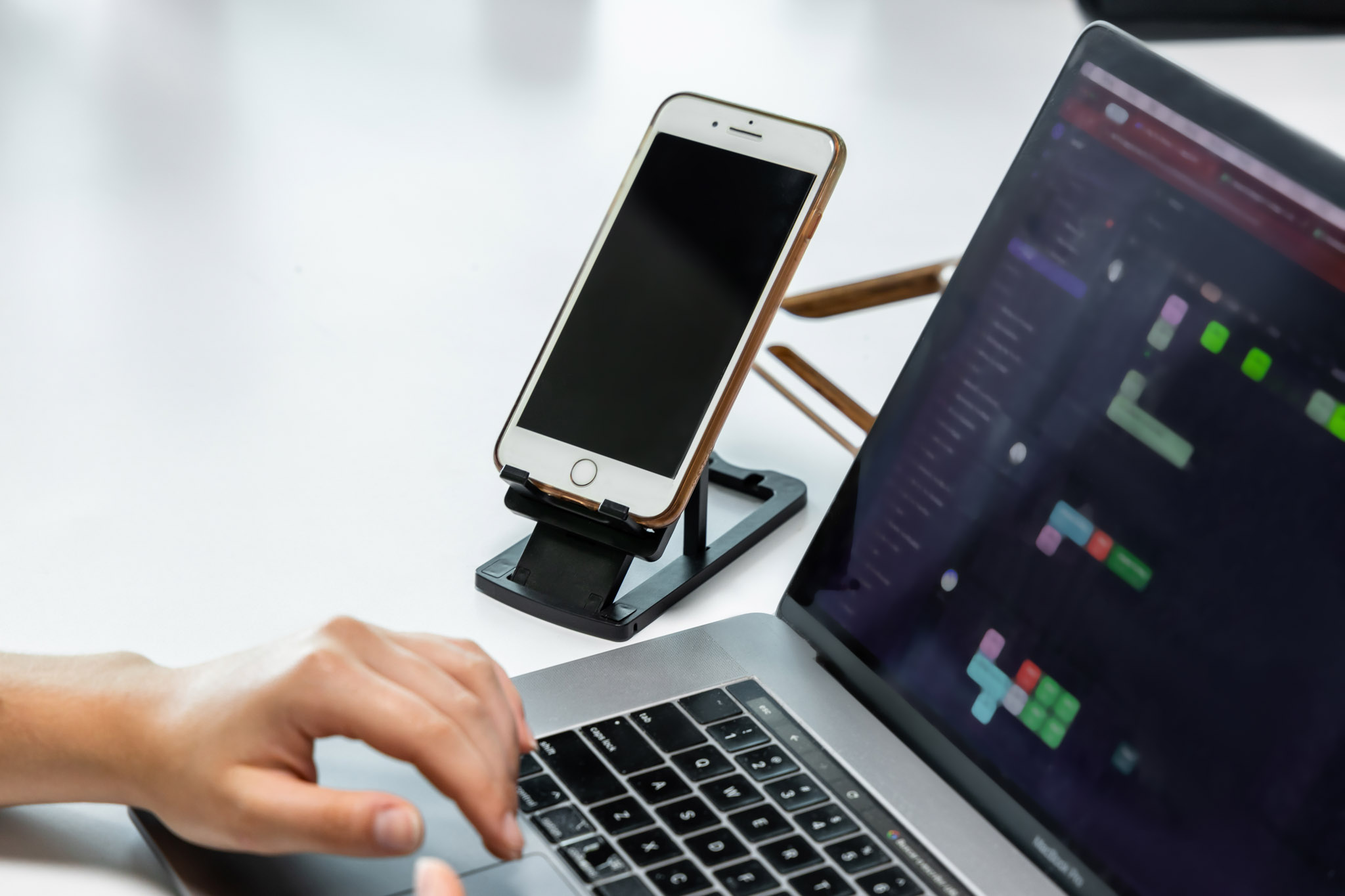 Picture of High Five Foldable Media Stand