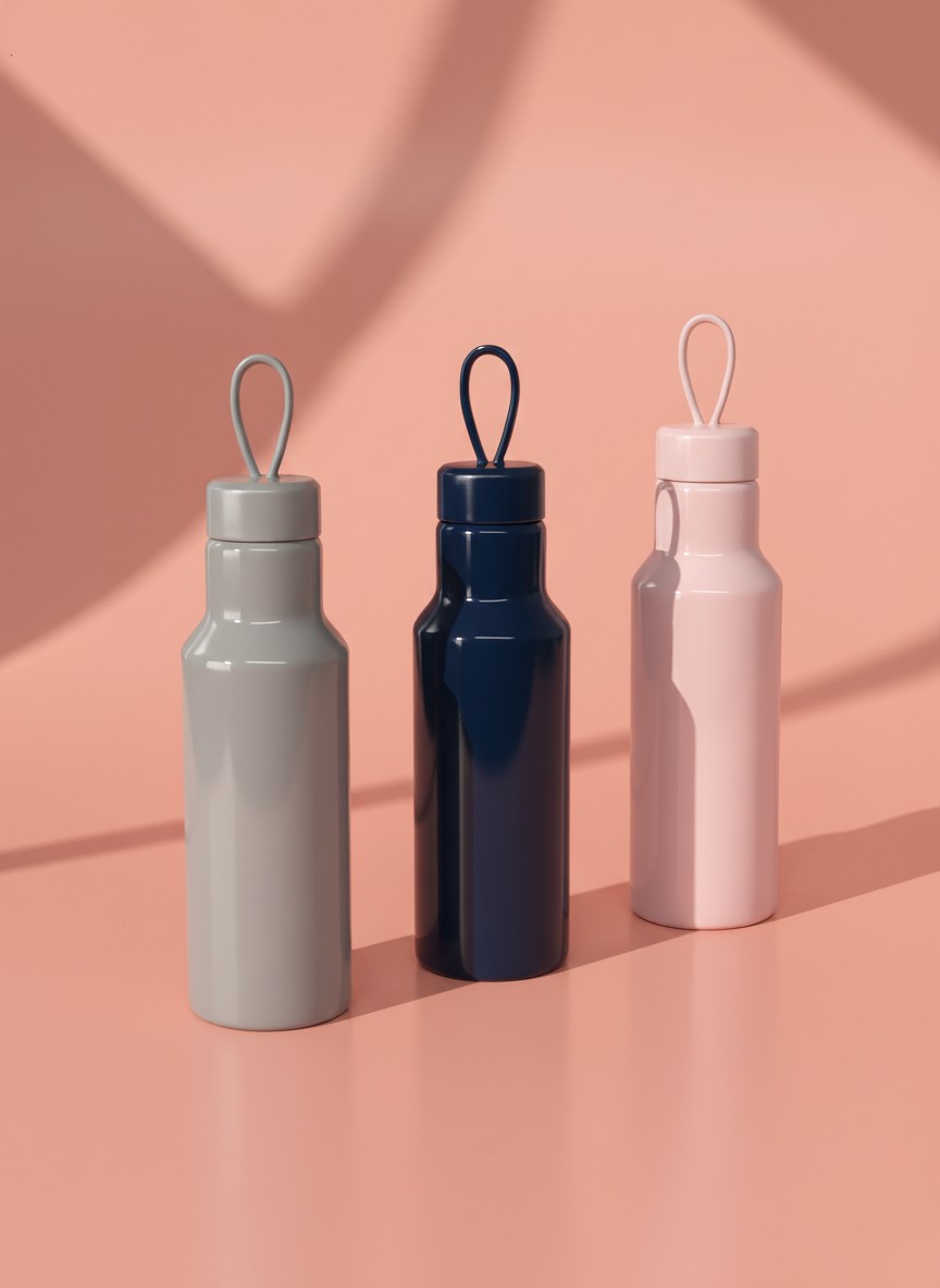 Picture of 24 oz Aluminum Loopy Bottle