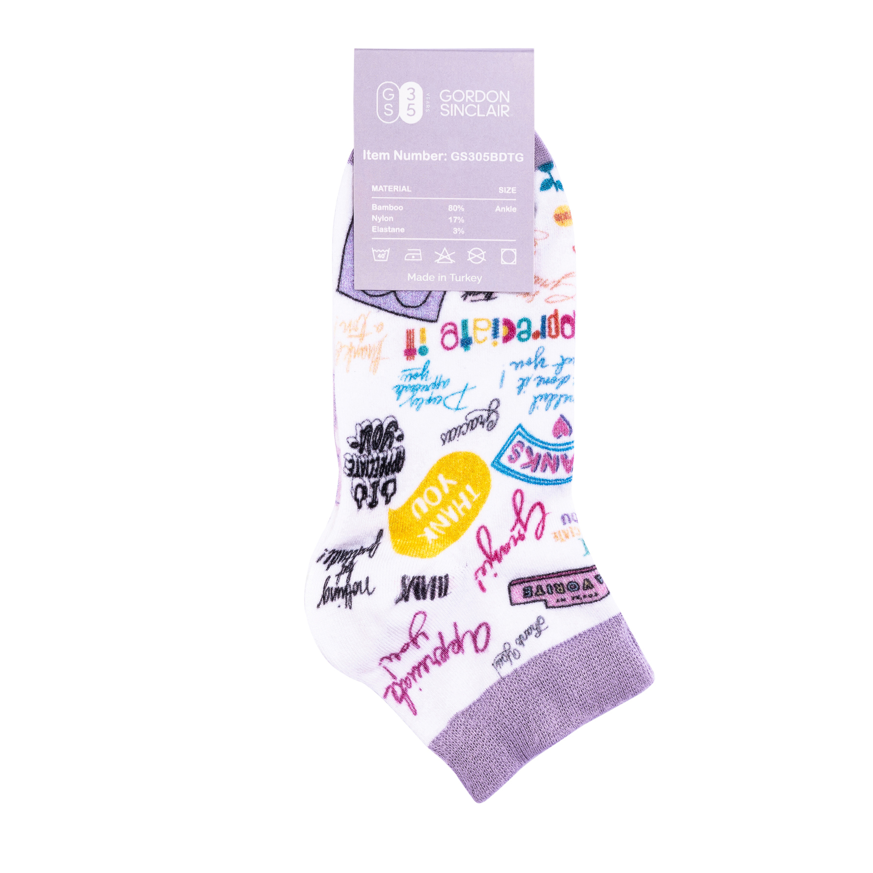 Picture of Ankle DTG Bamboo Socks