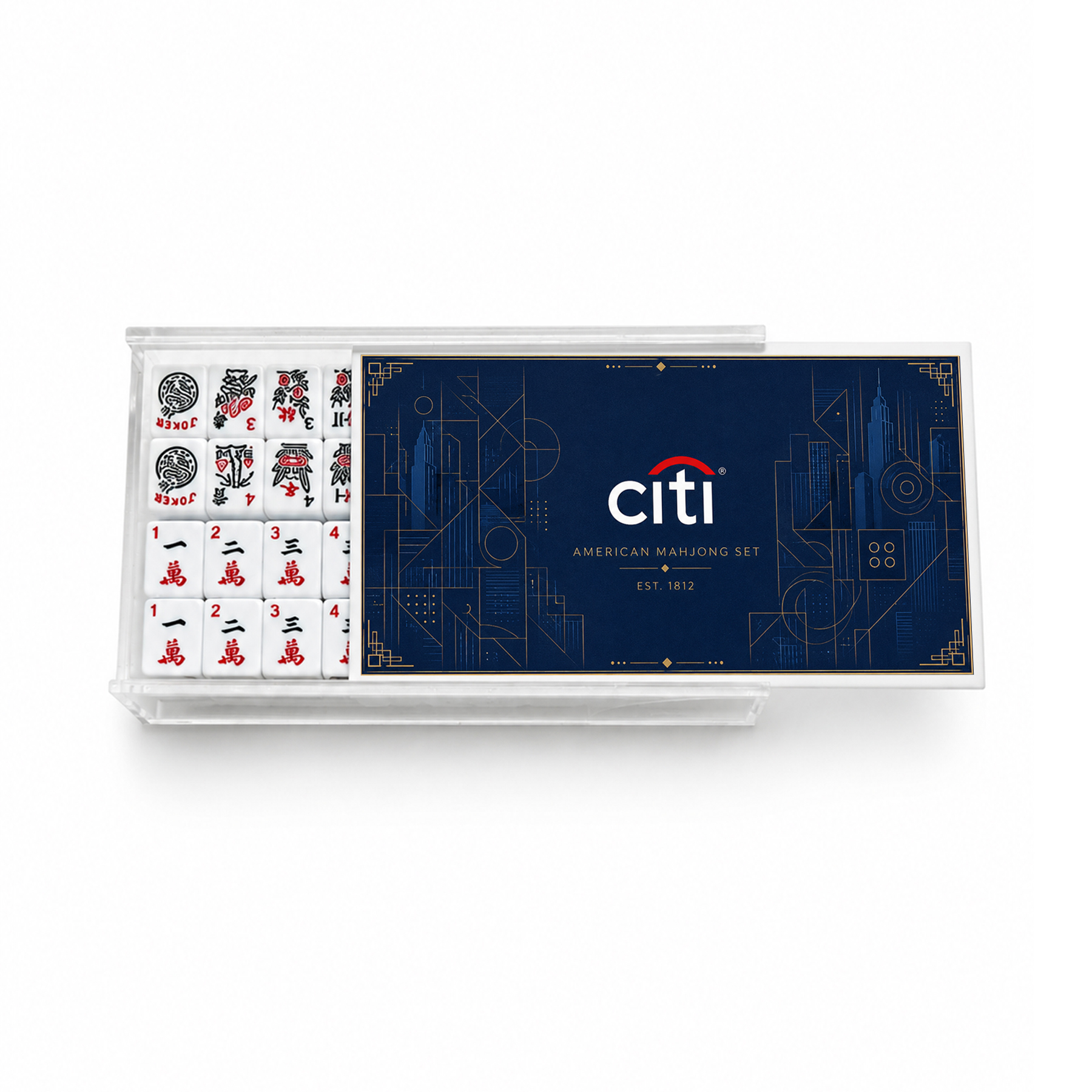 Picture of Heritage American Acrylic Mahjong Set