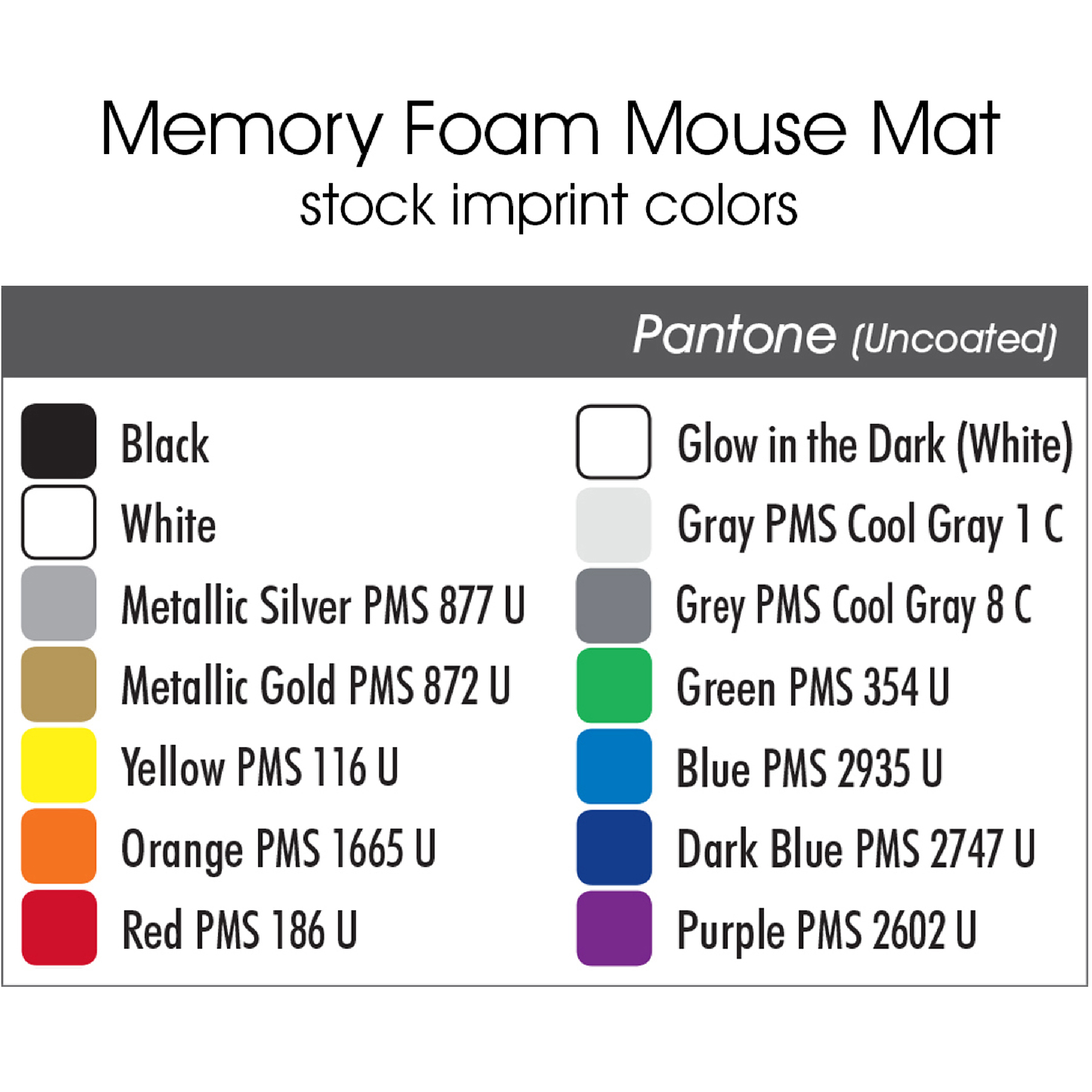 Picture of Memory Foam Mouse Mat®