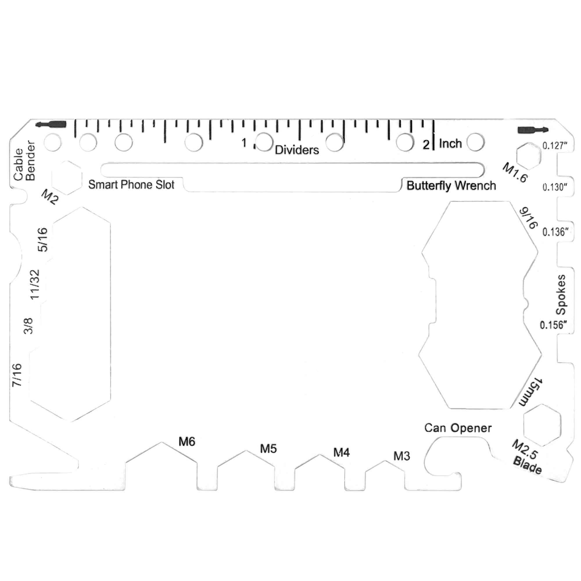 Picture of Callisto Multi-Function Survival Card Tool