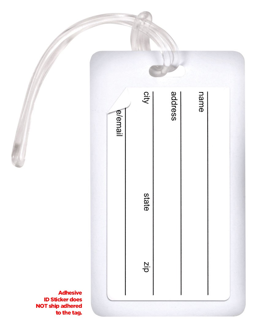 Picture of Deluxe Full Color Luggage Tag (2.5" x 4.25")