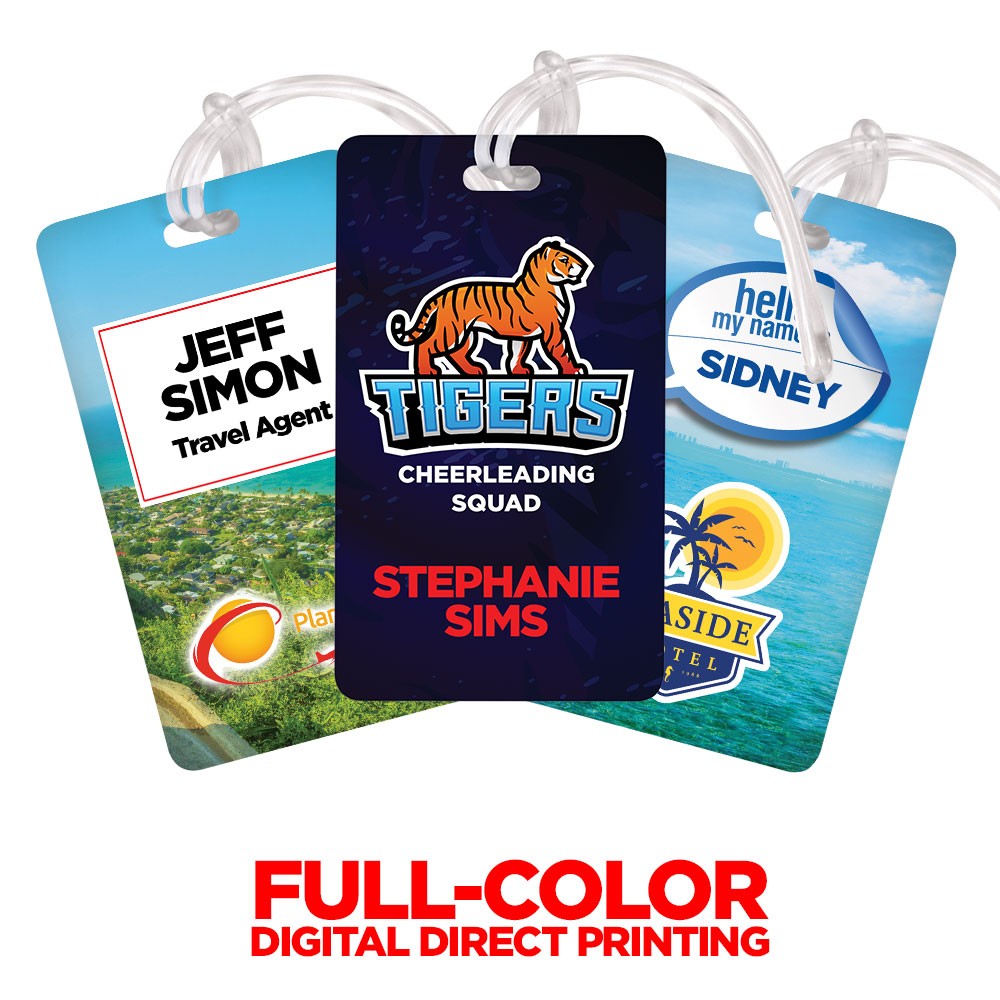 Picture of Deluxe Full Color Luggage Tag (2.5" x 4.25")