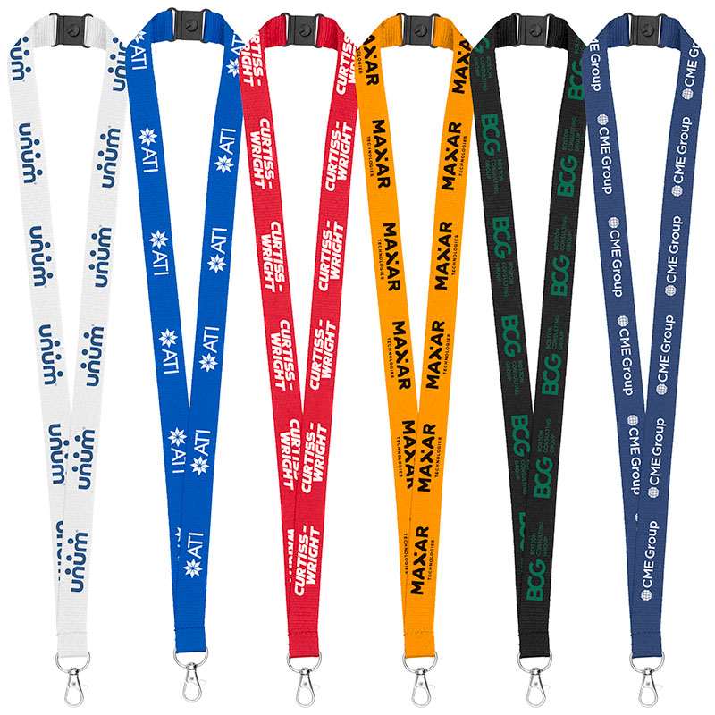 Picture of 3/4" Eco Friendly rPET Lanyard w/Safety Breakaway