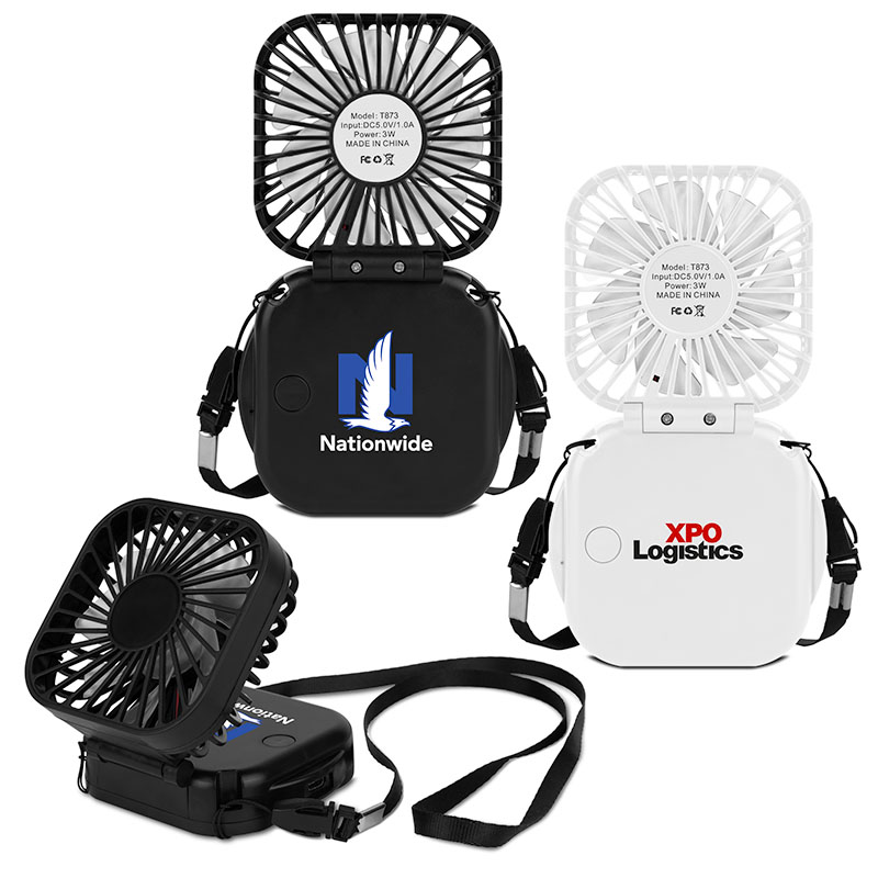 Picture of Portable Rechargeable Desk & Neck Fan