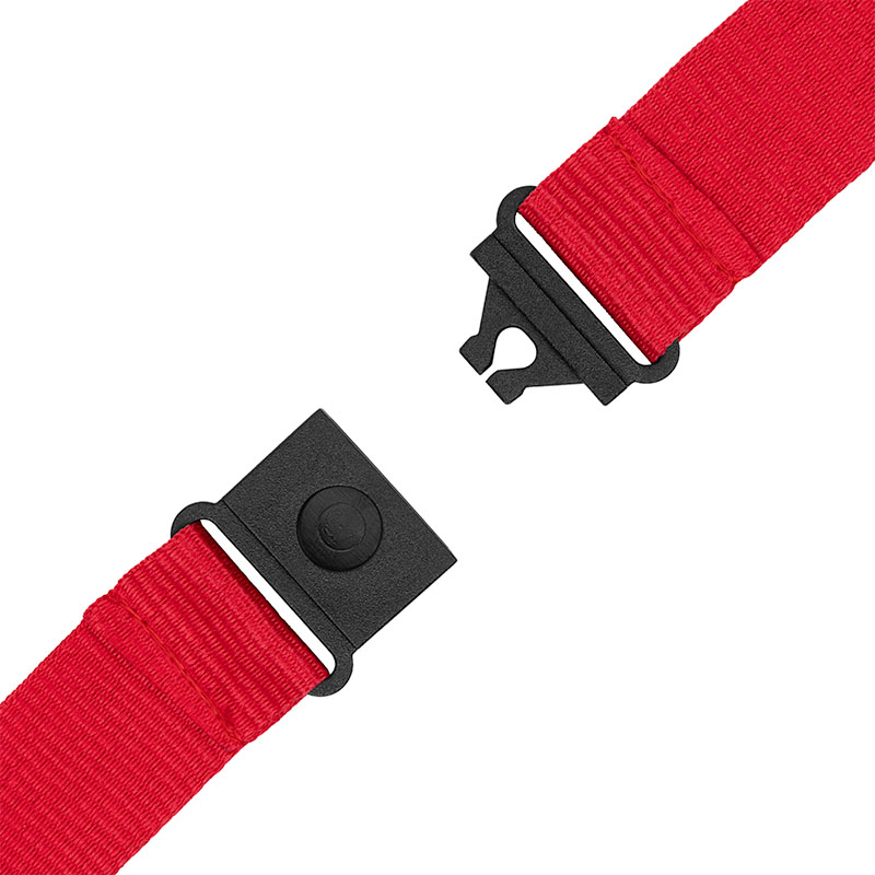 Picture of 1" Eco Friendly rPET Lanyard w/Buckle and Safety Breakaway