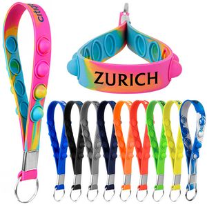 Picture of Popper Stress Reliever Key Chain