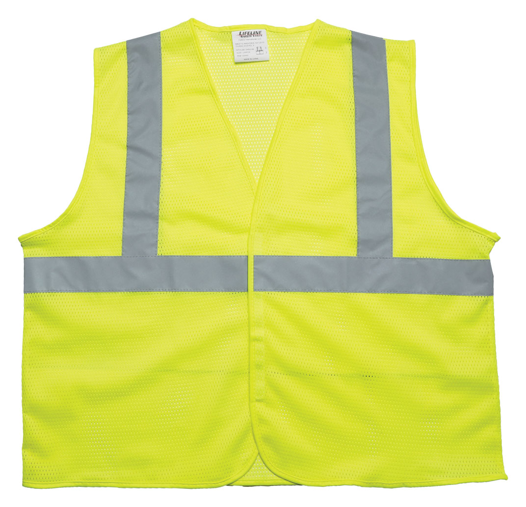 Picture of ANSI 2 Yellow Safety Vest