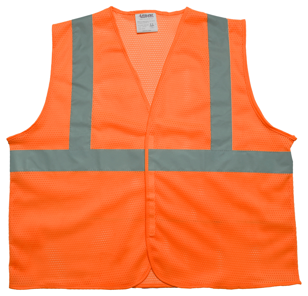 Picture of ANSI 2 Yellow Safety Vest