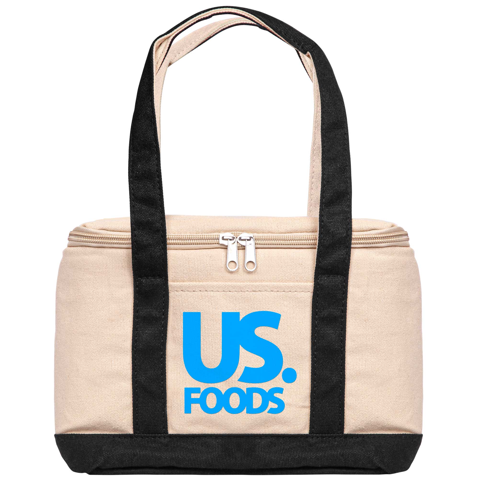 Picture of Insulated Cotton Lunch Tote Bag