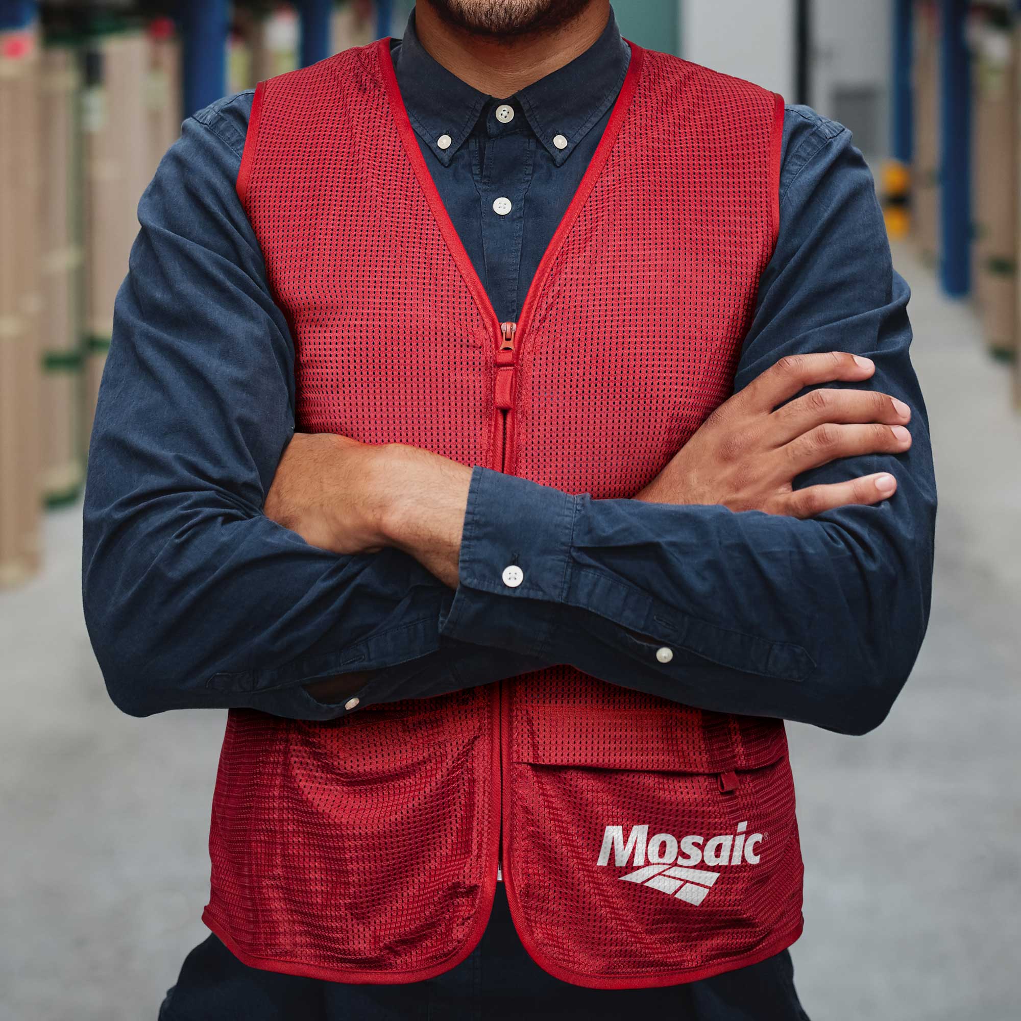Picture of 100% Polyester Premium Safety Vest (closeout)
